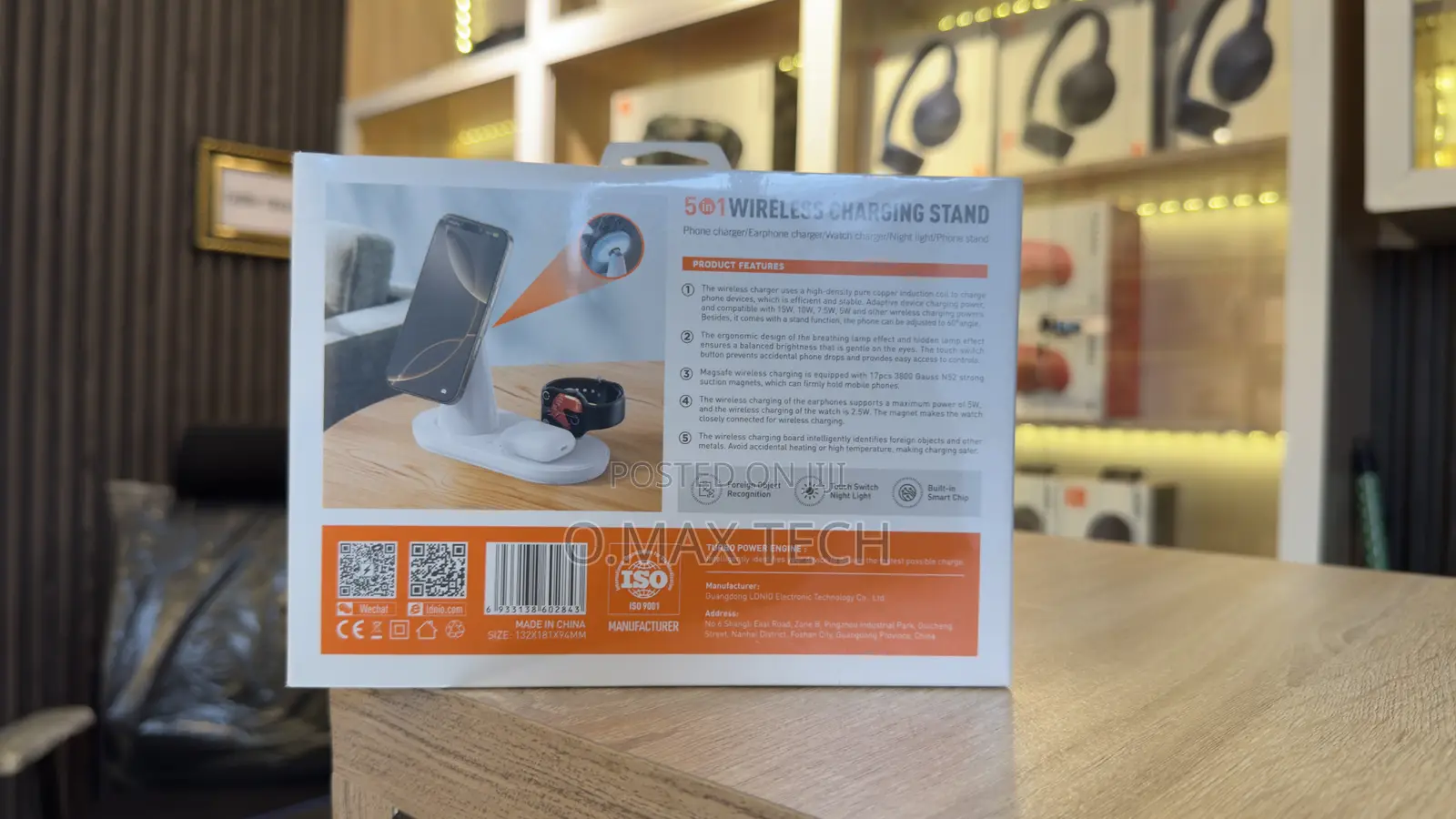 Ldnio Wl02 5-in-1 Desktop Wireless Charging Station