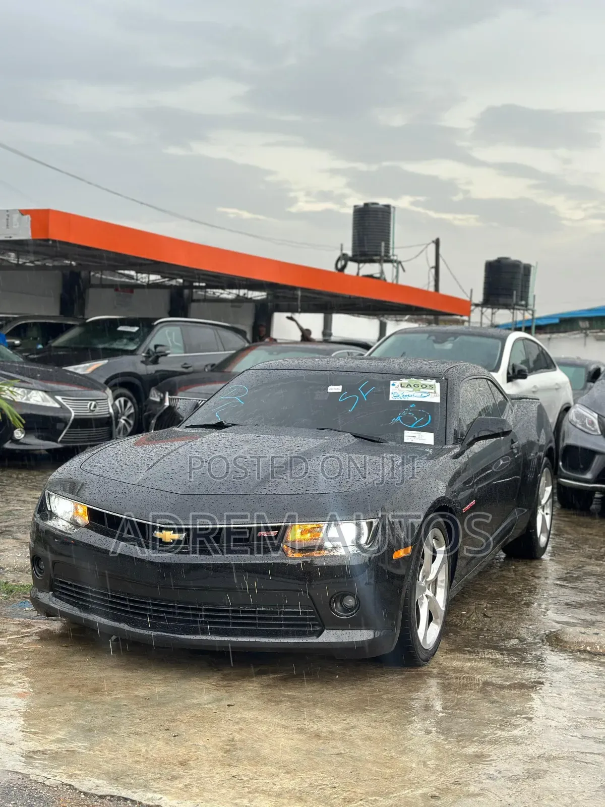Chevrolet Camaro SS 2dr Coupe w/2SS (6.2L 8cyl 6M) 2015 Black