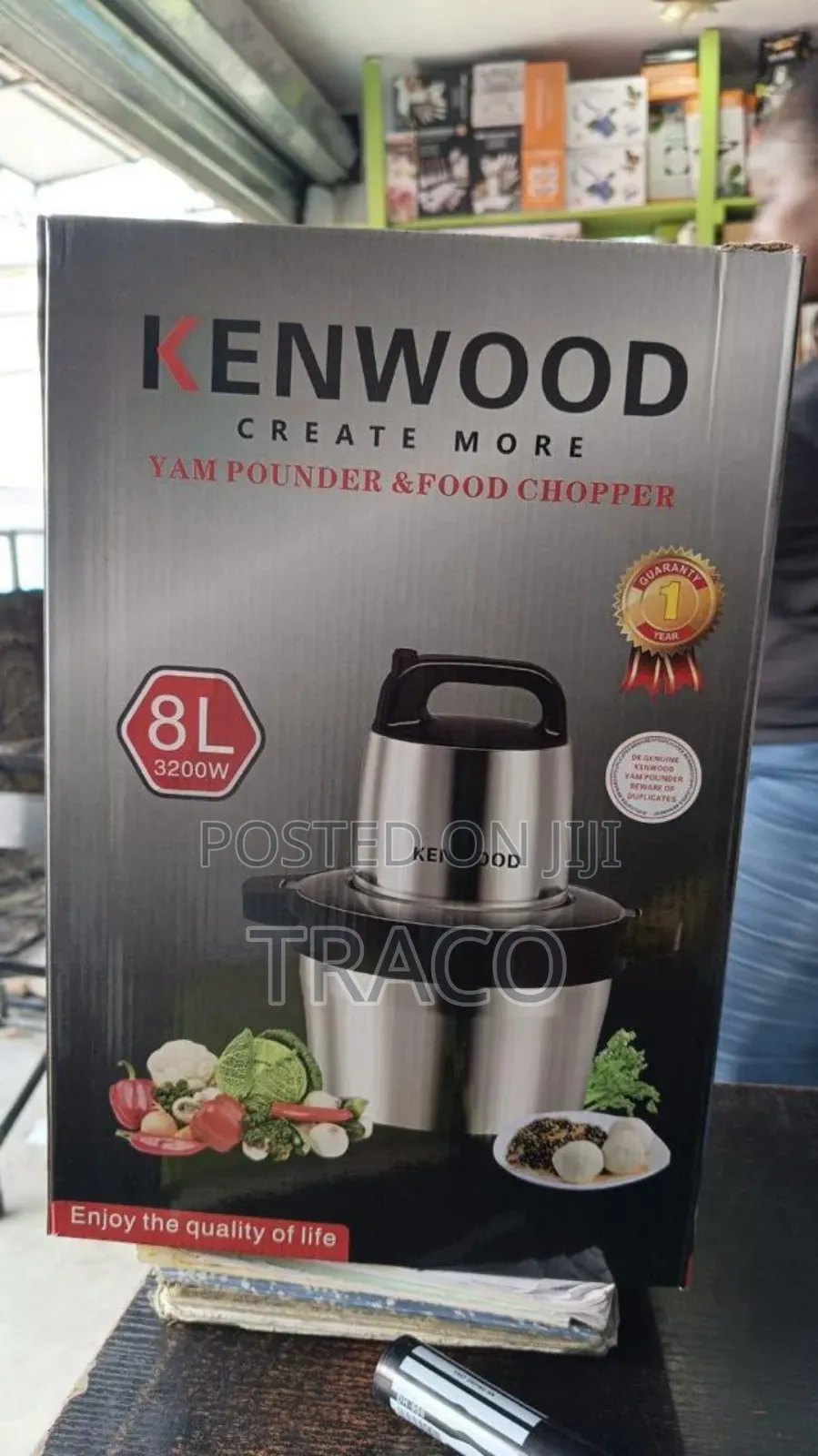 Kenwood Create More 8l Yam Pounder