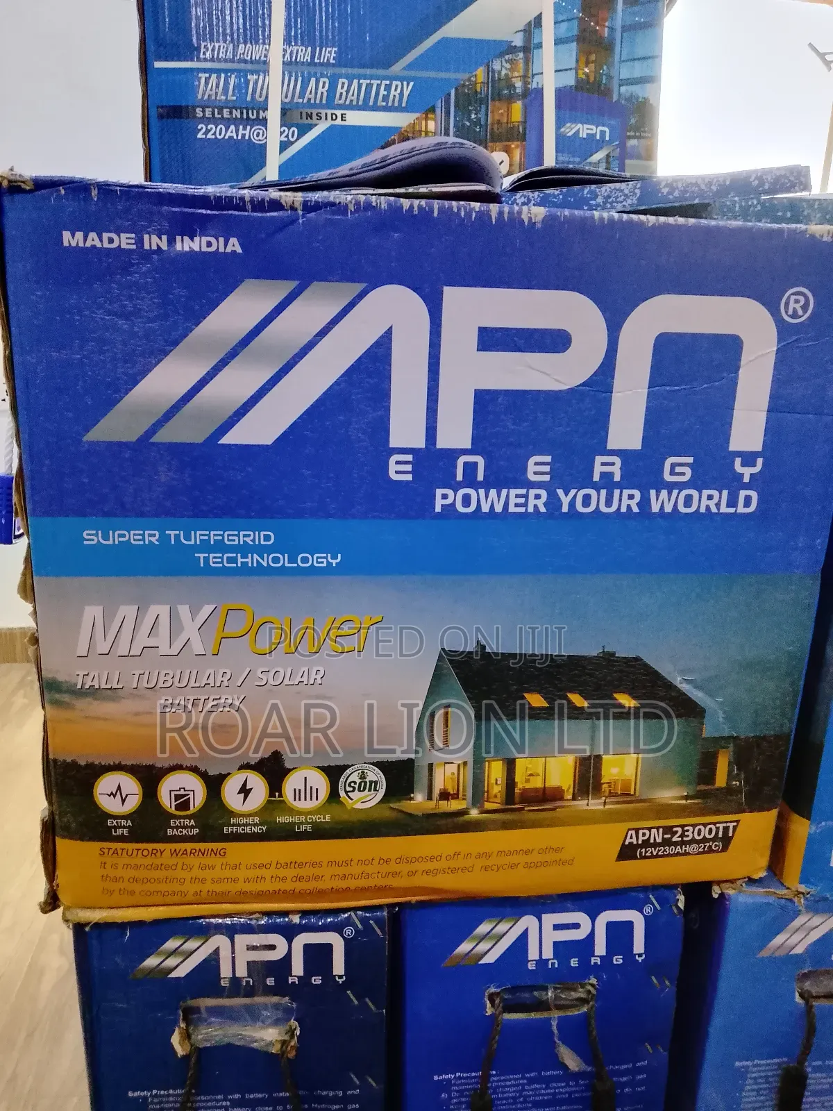 Apn 230ah Tubular Battery