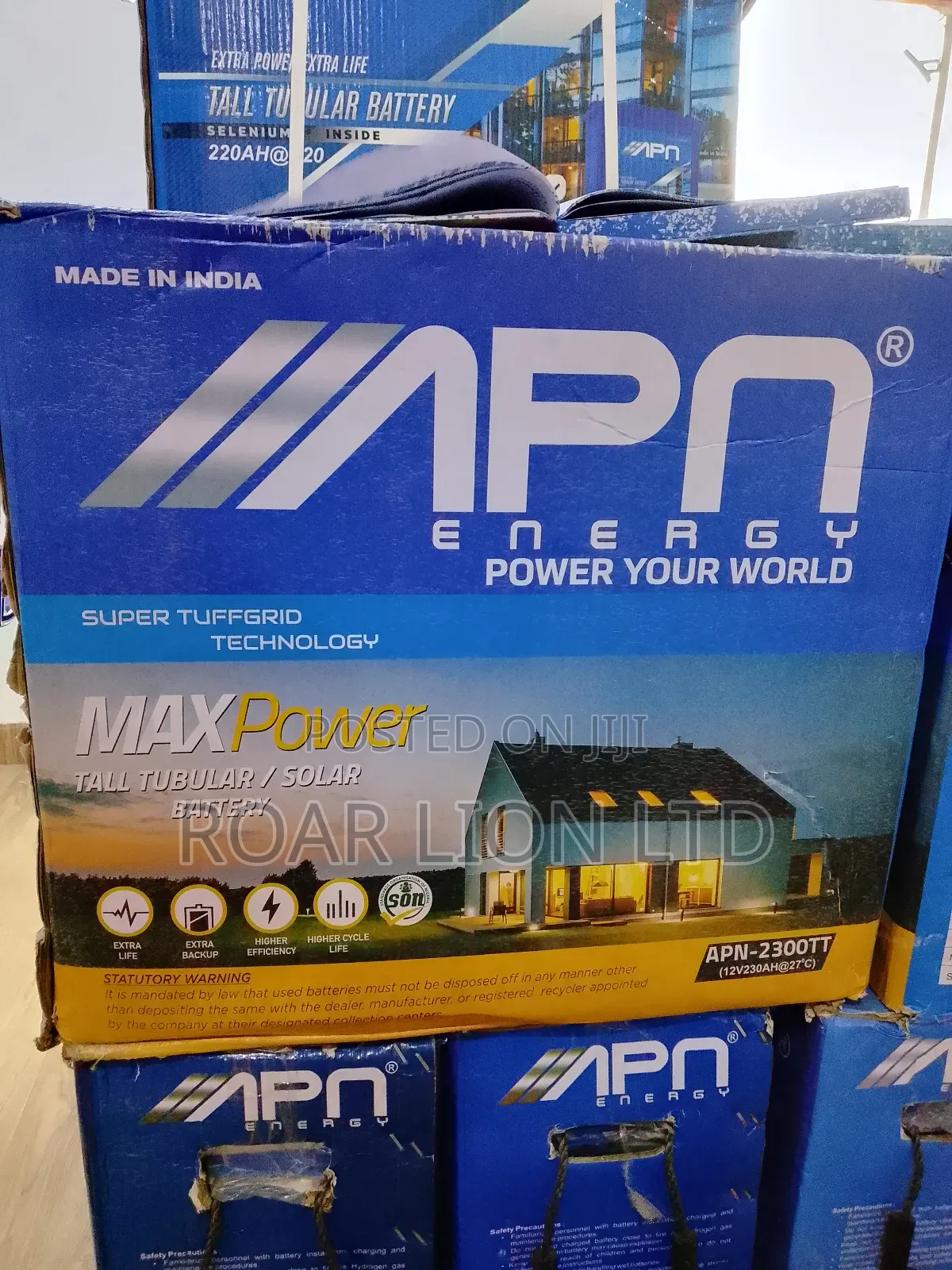 Apn 230ah Tubular Battery