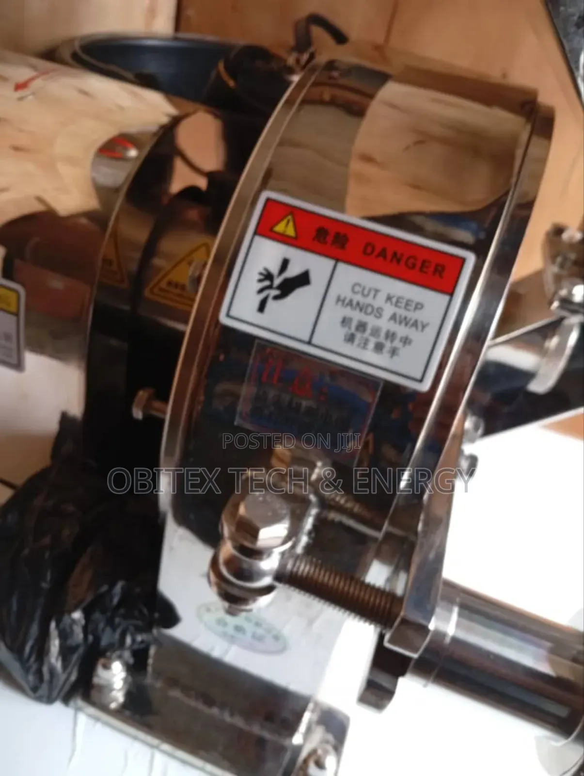 Stainless Steel Hammer Mill Pulverizer –4kw-7.5kw | 120kg | 30-60kg/Hr