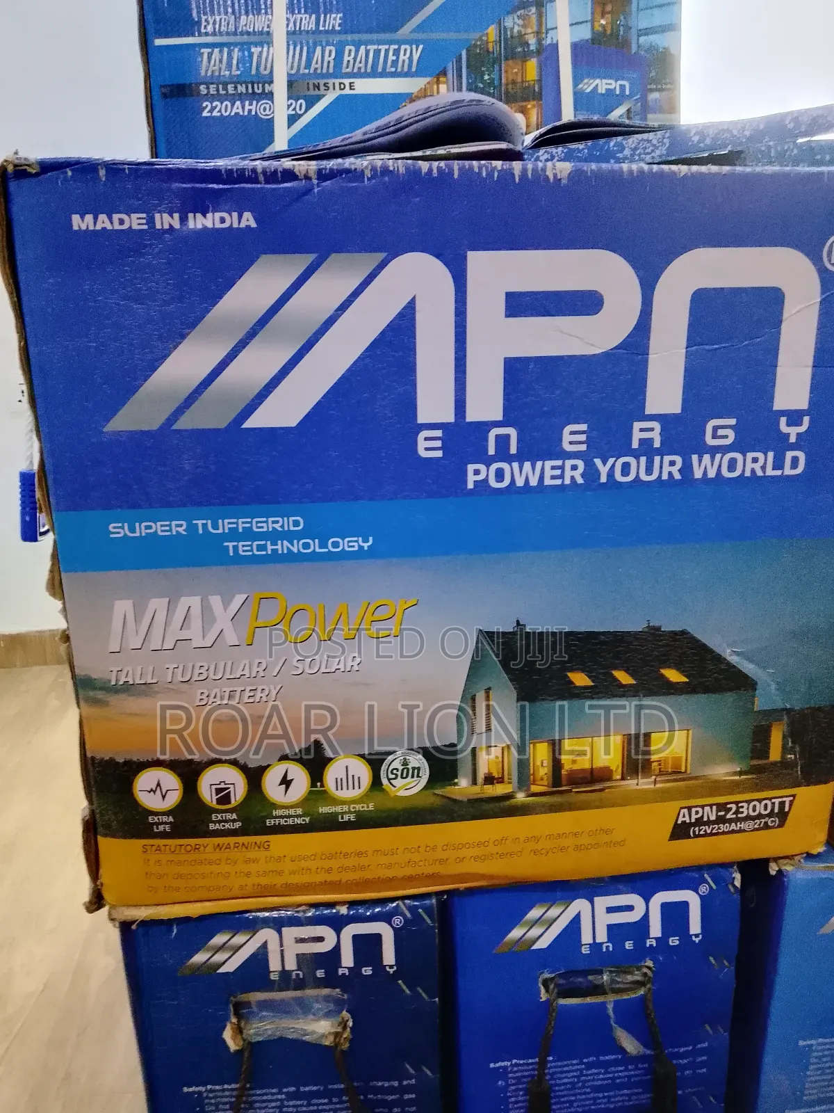 Apn 230ah Tubular Battery