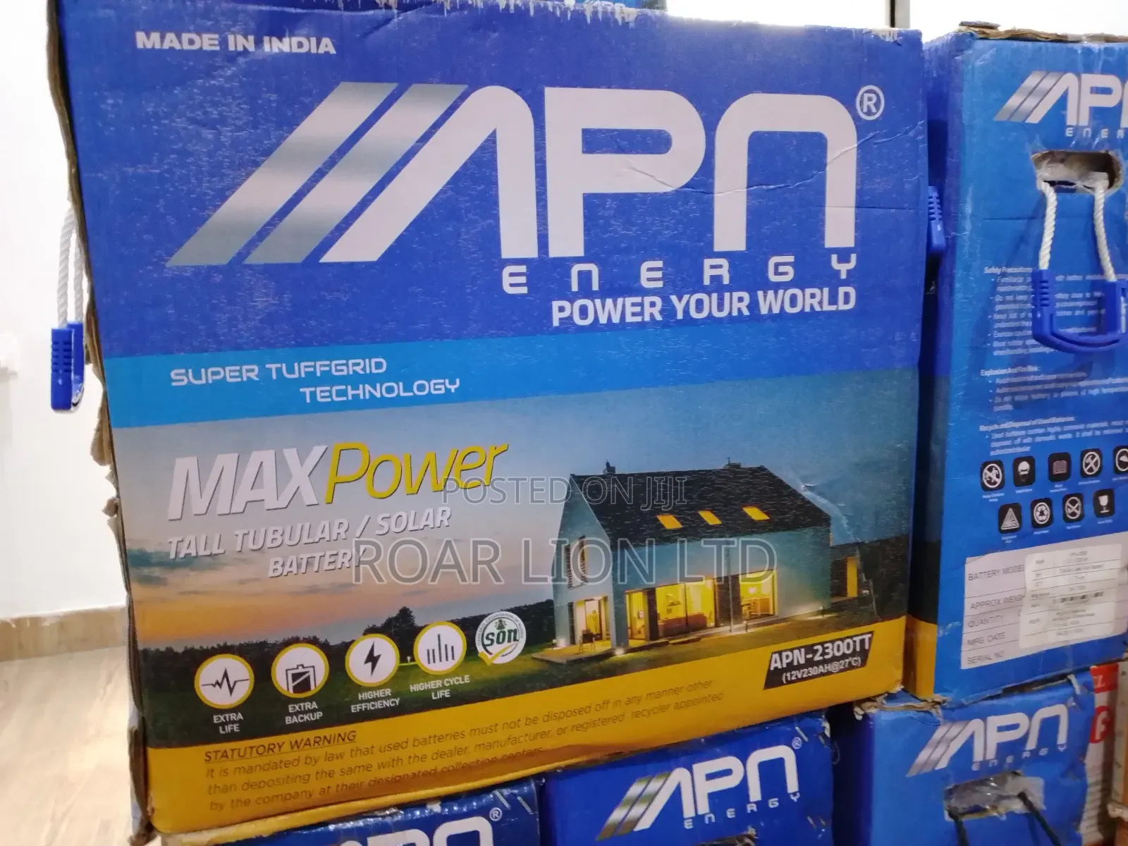 Apn 230ah Tubular Battery