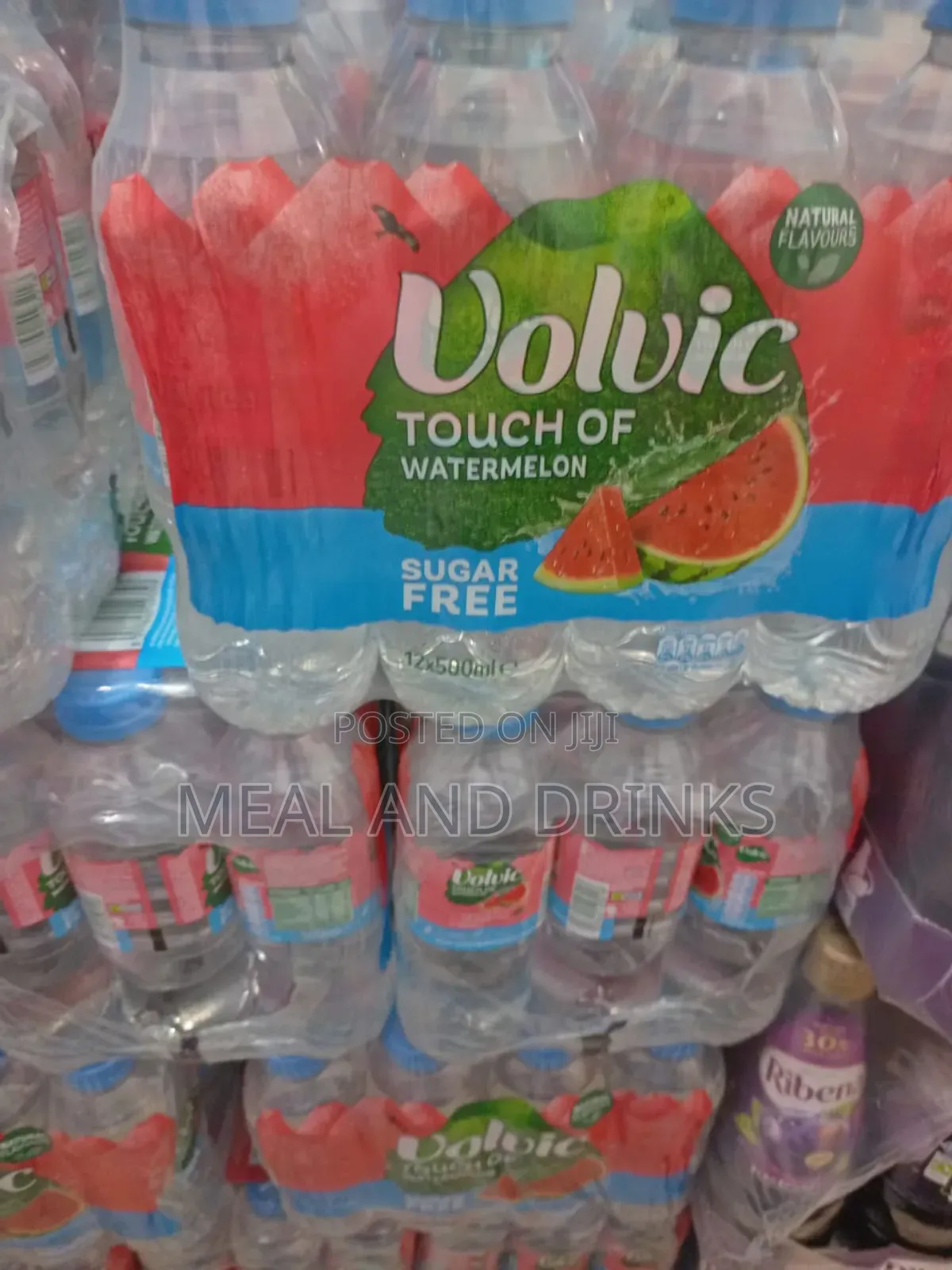 Volvic Water,Touch Flavorof Strawberry, Lemon And Punch