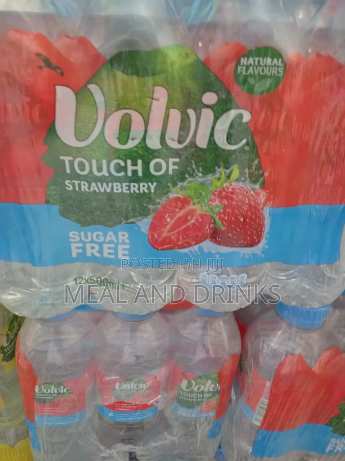 Volvic Water,Touch Flavorof Strawberry, Lemon And Punch