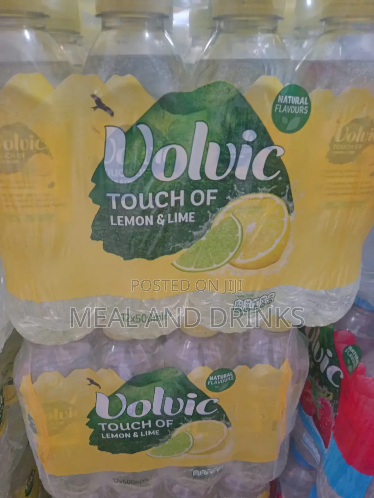 Volvic Water,Touch Flavorof Strawberry, Lemon And Punch