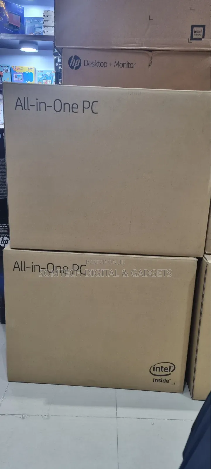 New Desktop Computer HP AiO 27 8GB Intel Core I3 SSD 512GB