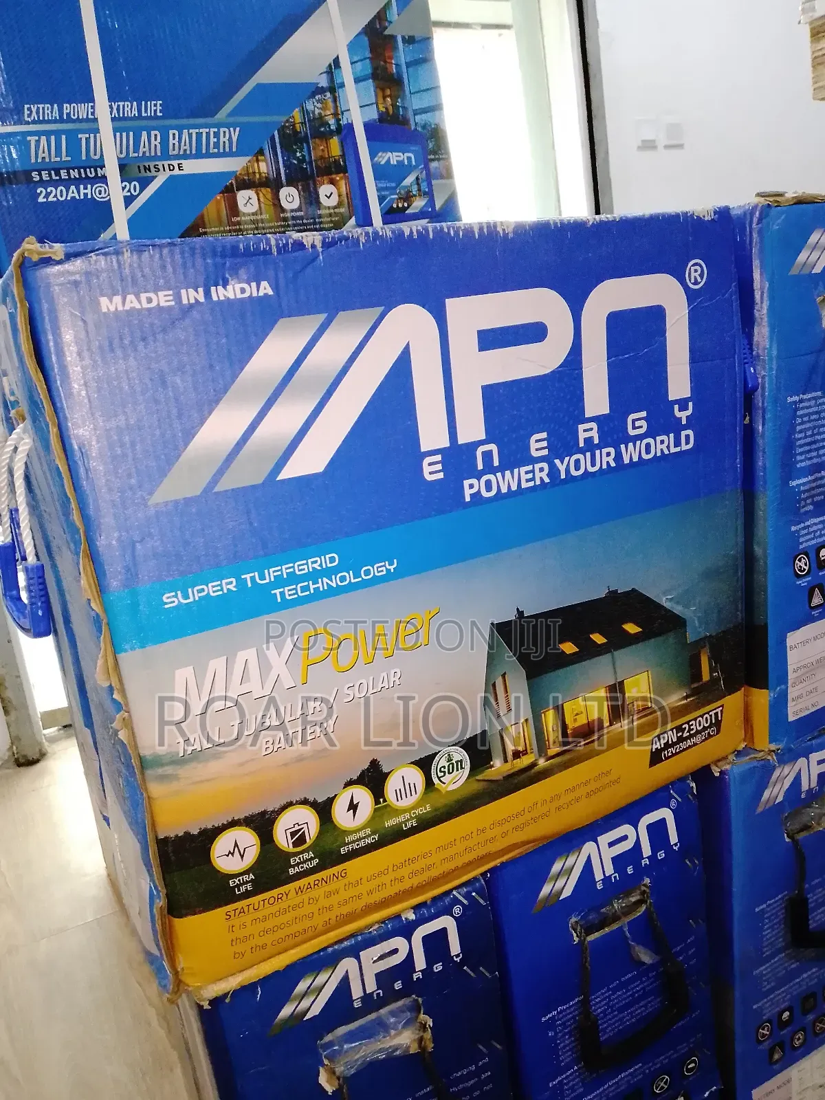 Apn 230ah Tubular Battery