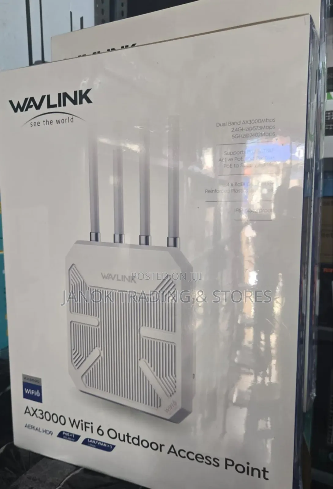 Wavlink Ax3000 Wifi 6 Outdoor Access Point
