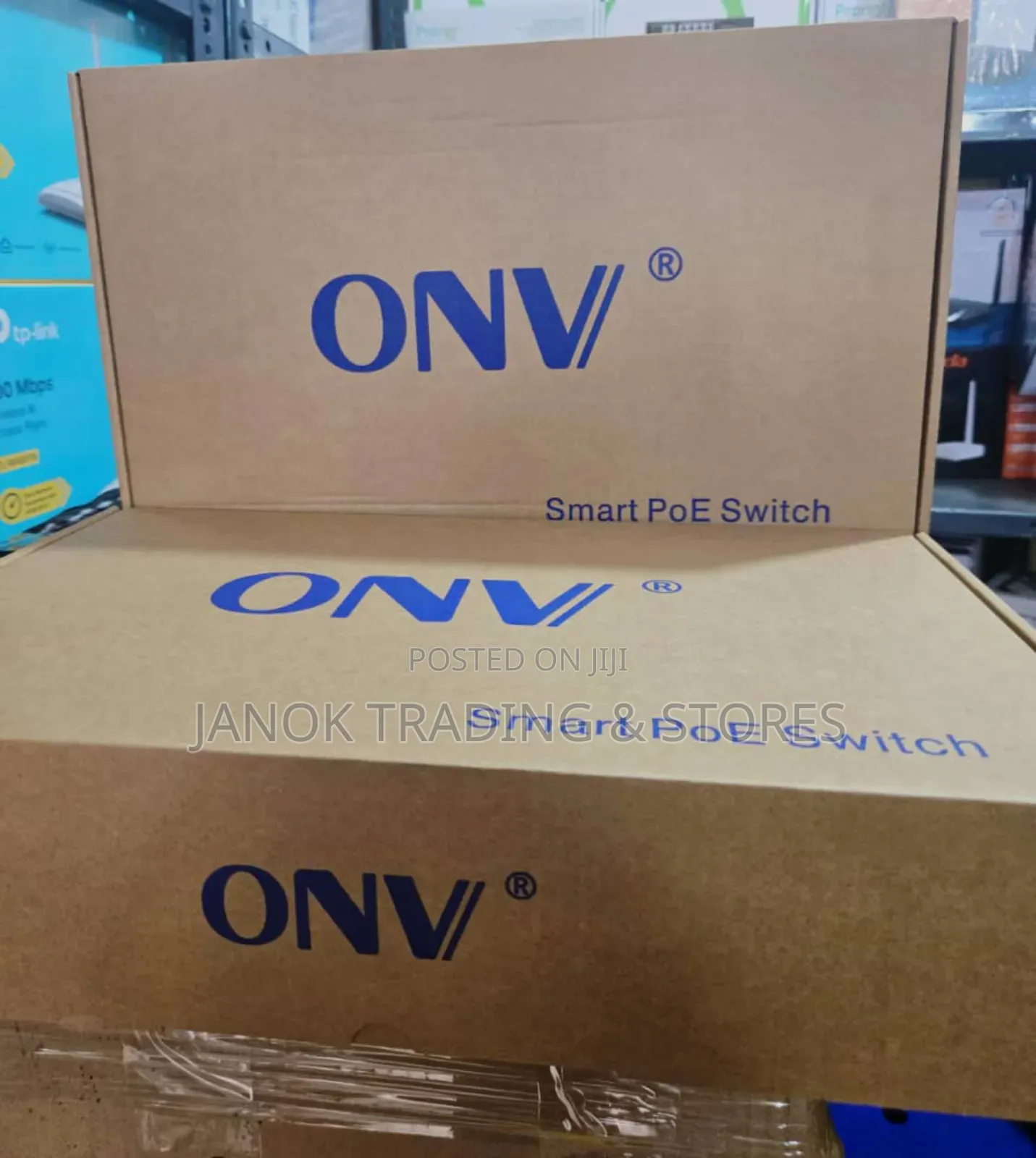 24-ports 250w Onv Smart Poe Switch Model: Onv-h3024pf