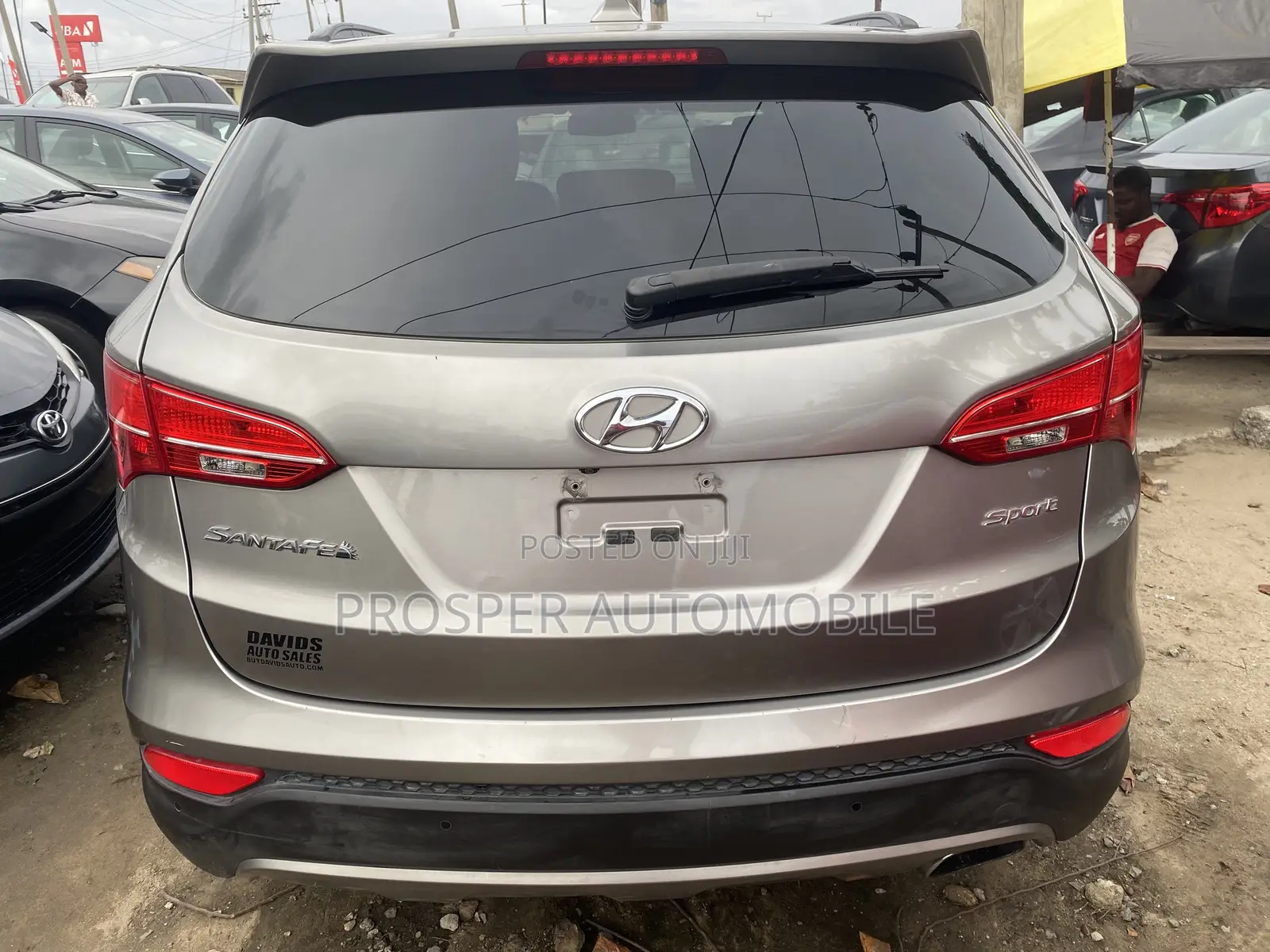 Hyundai Santa Fe GLS 4dr SUV (3.3L 6cyl 6A) 2014 Gray