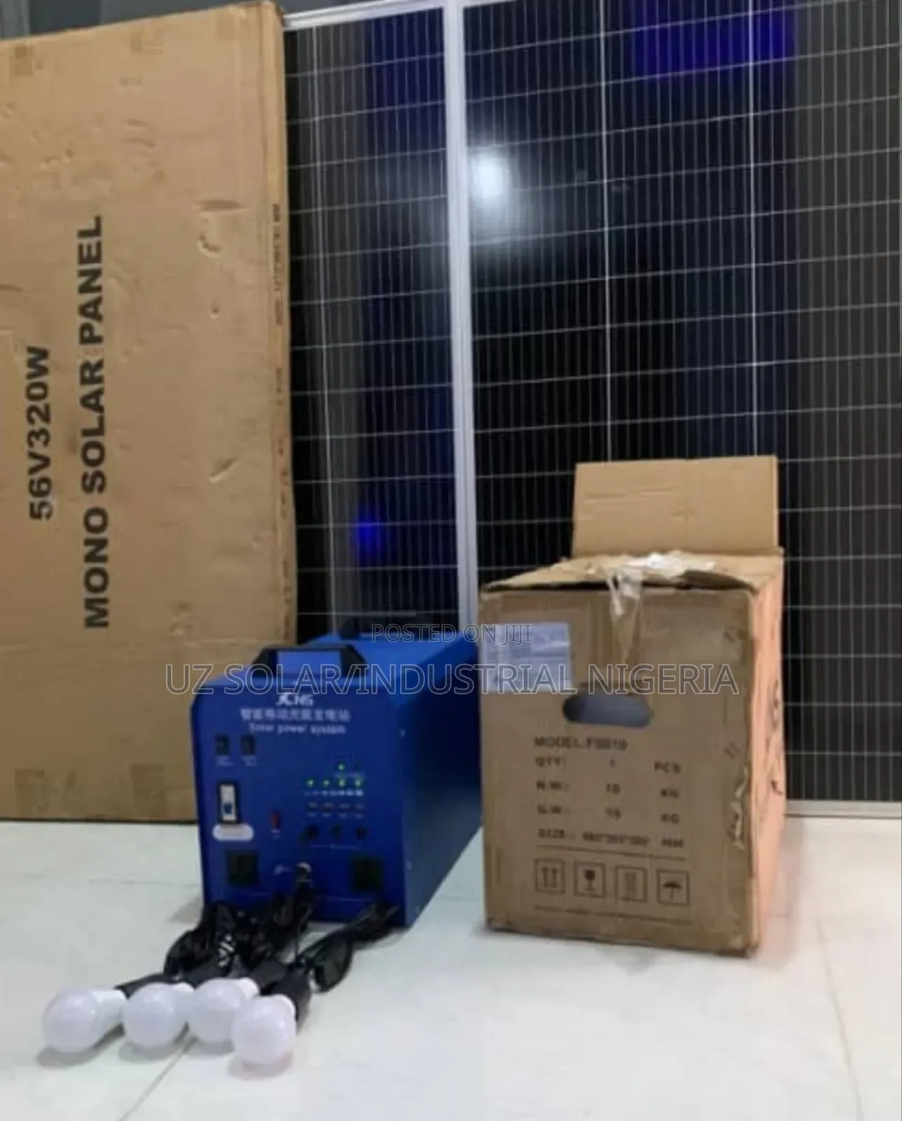 1800w JCNS Solar Generator With 180w 3pcs