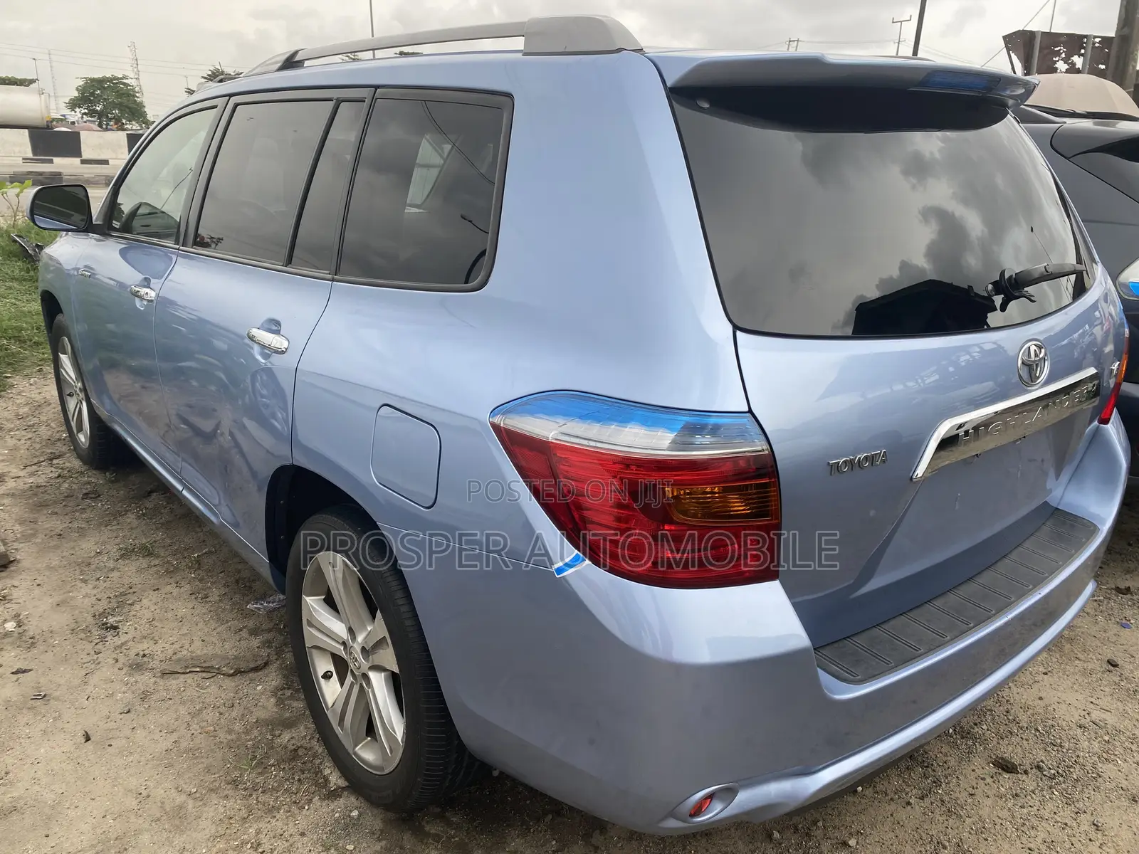 Toyota Highlander Sport 2008 Blue