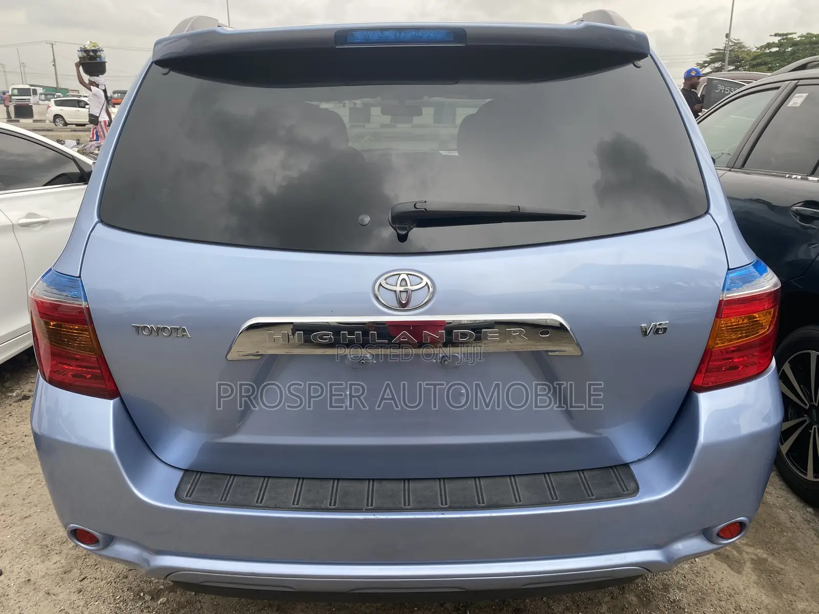 Toyota Highlander Sport 2008 Blue