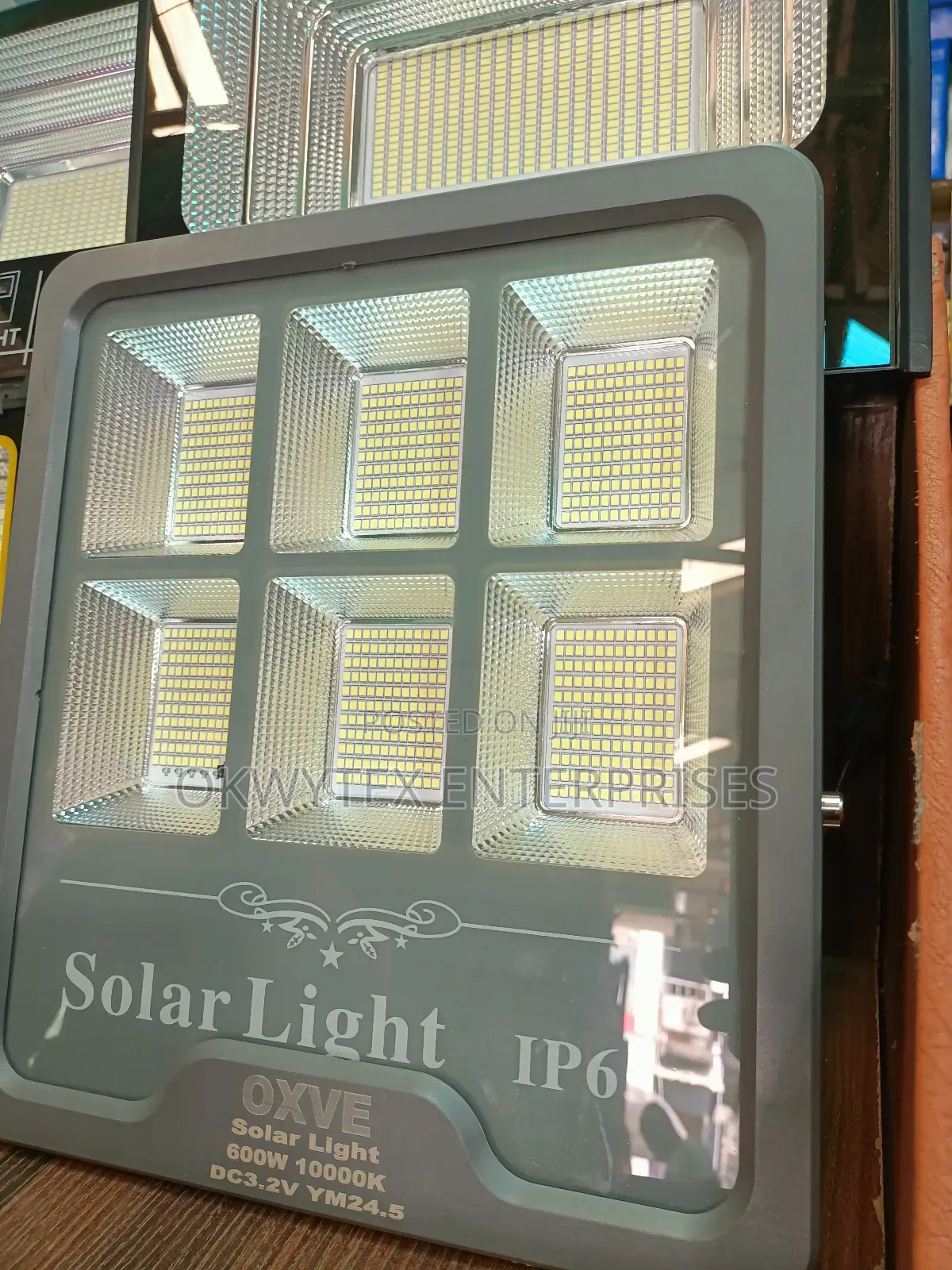 600watts Indoor and Outdoor Solar Light With Separate Panel