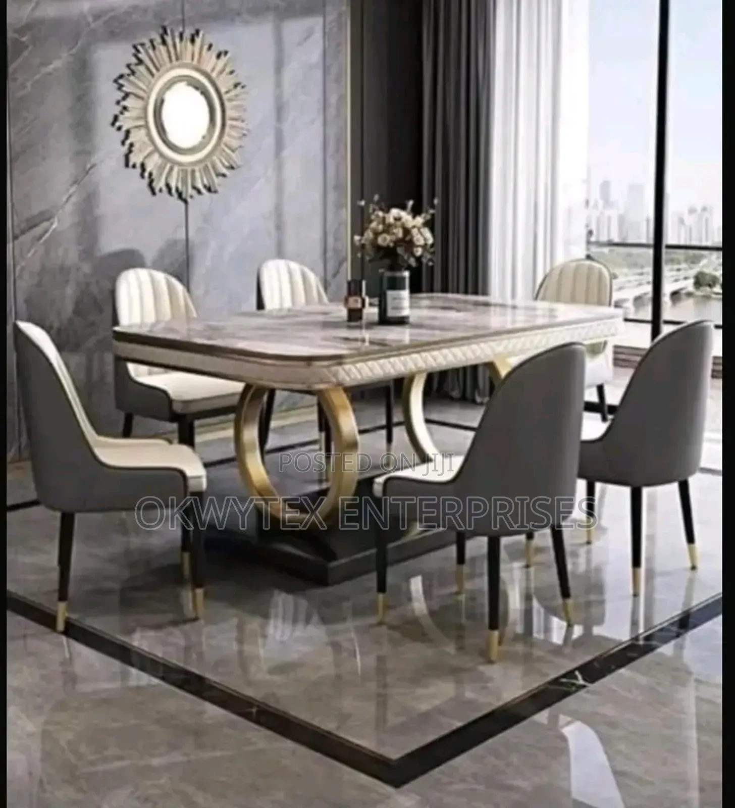 High Quality U Leg Turkey Dinning Set