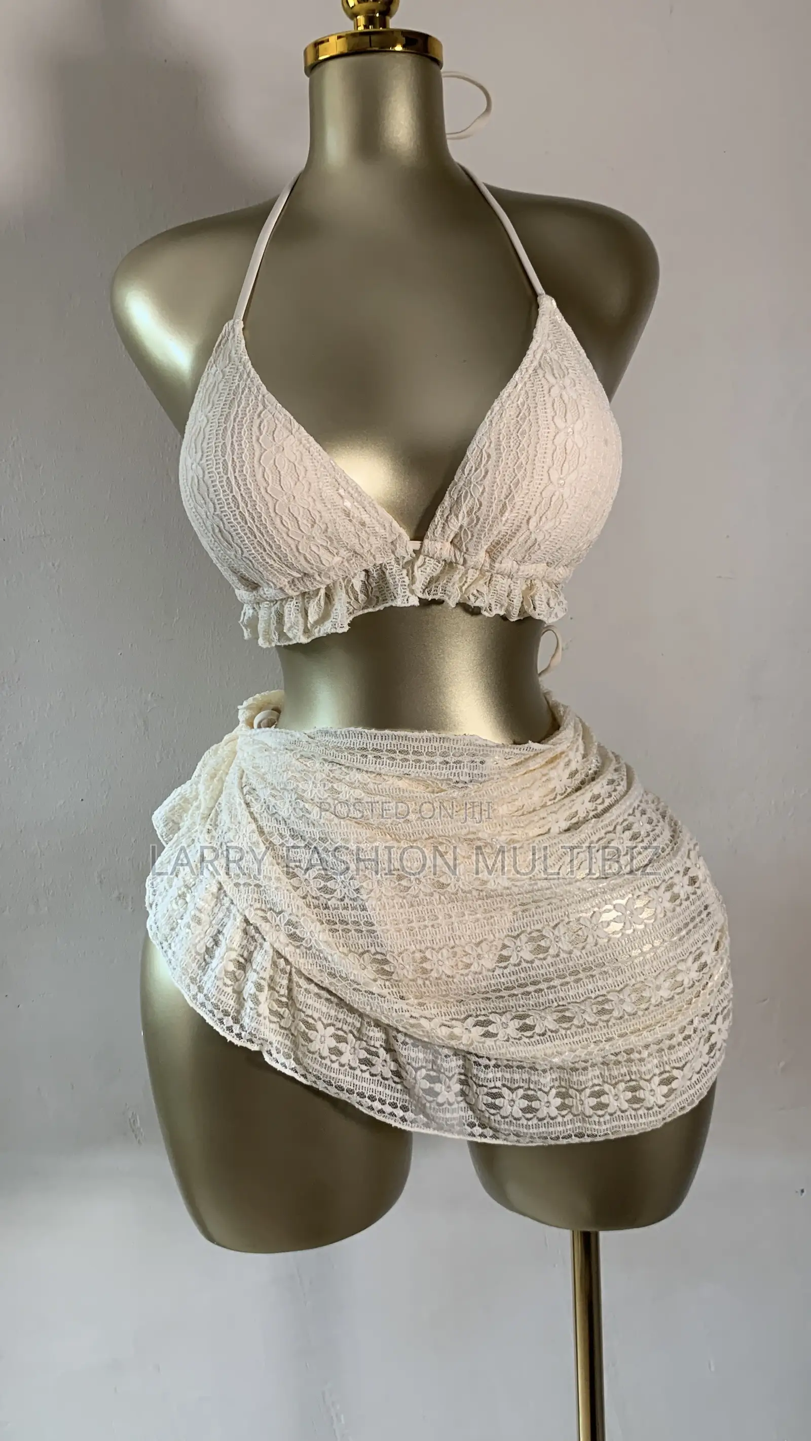 Bikini Swimwear With Coverup Skirt