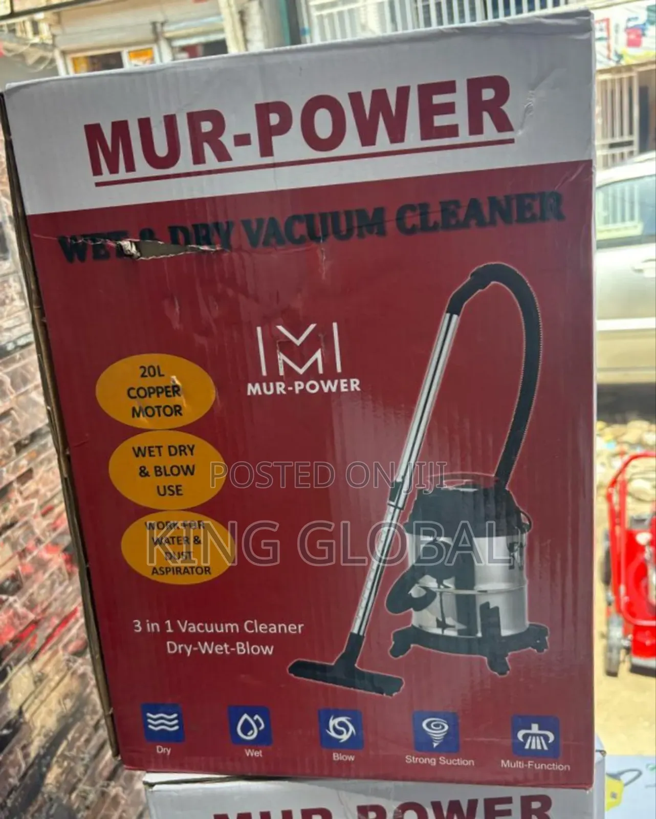 Mur-Power Wet and Dry Vacuum Cleaner, With Blower