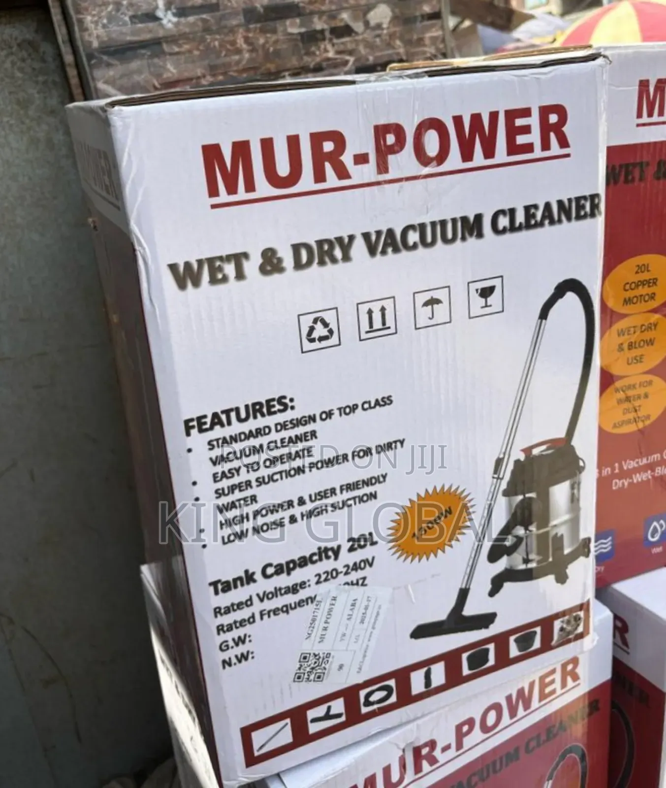Mur-Power Wet and Dry Vacuum Cleaner, With Blower