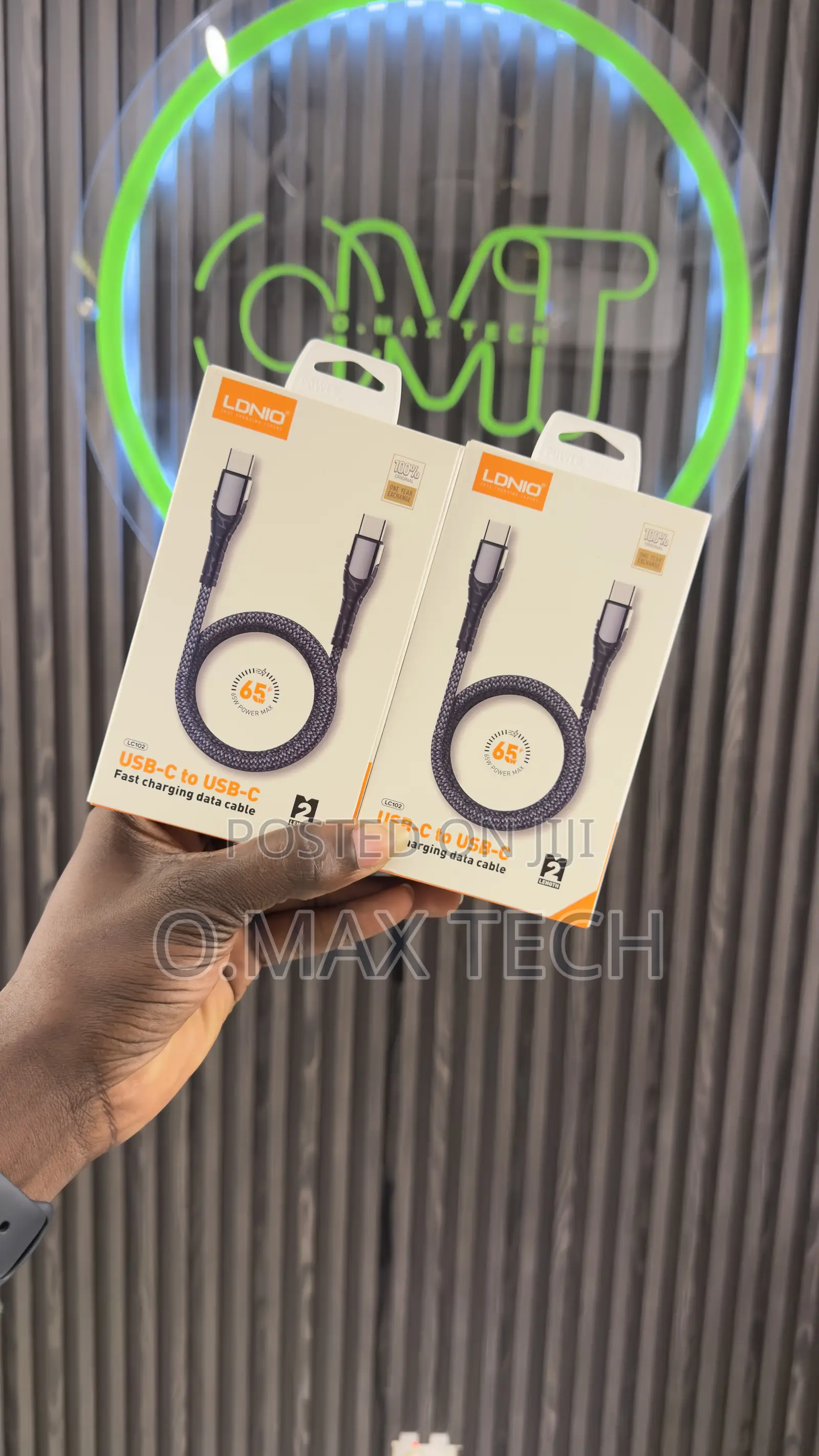Ldnio Lc102 65w Type-c-type-c 2 Meters Fast Charging Cable