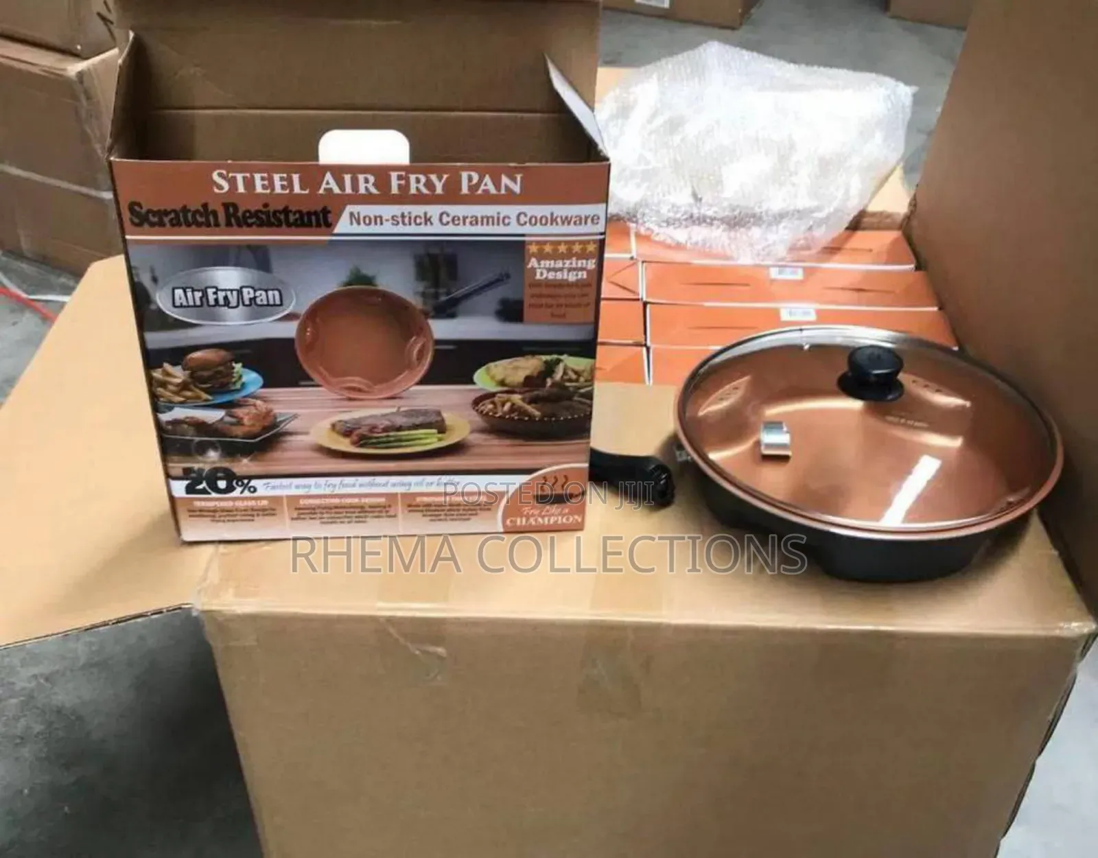 Steel Non-Stick Air Fry Pan