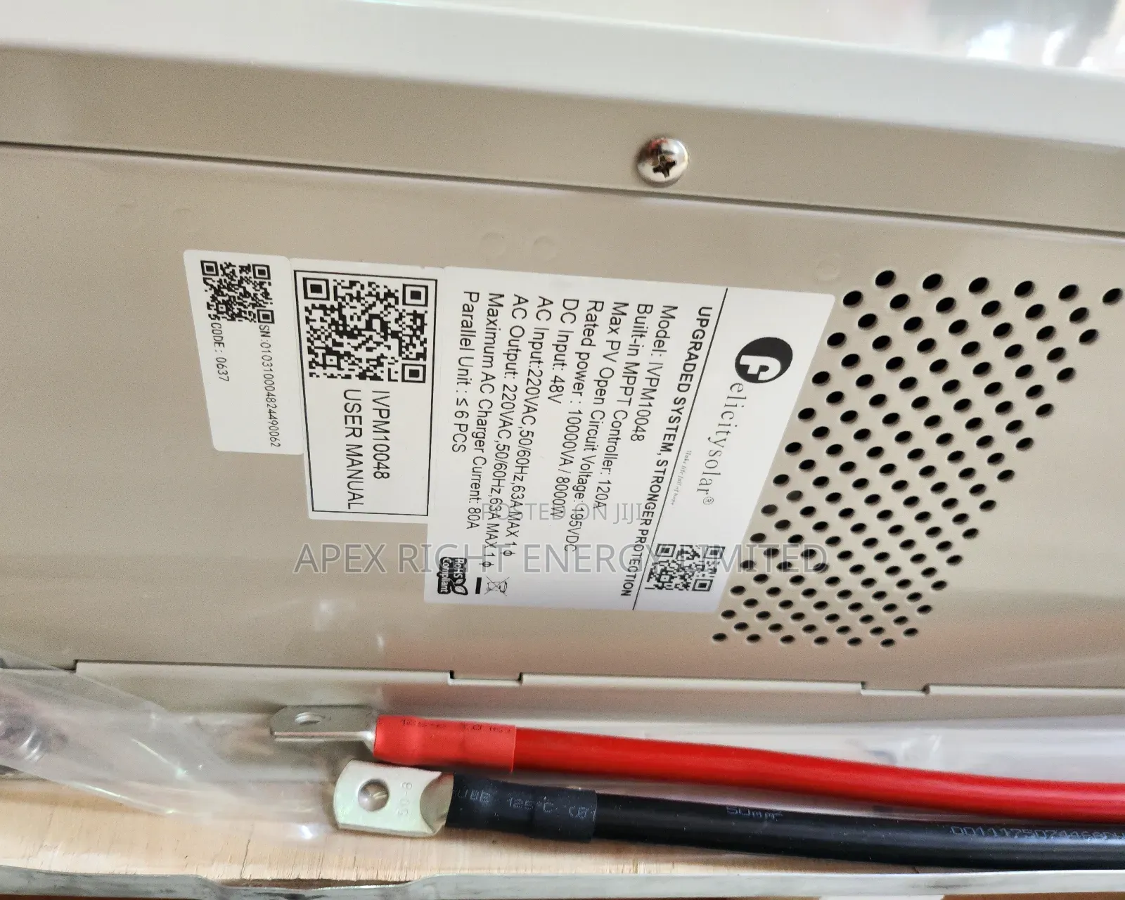 10kva Felicity Hybrid 48volts Inverter