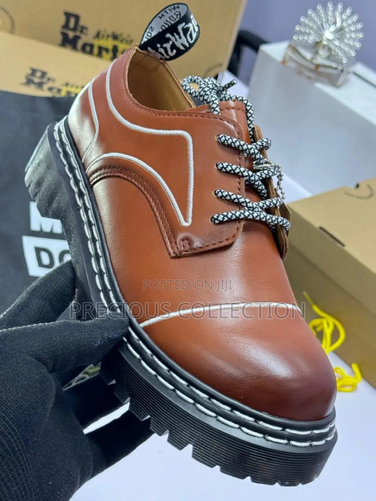 Dr Martens Vintage Leather Lace Up Shoes