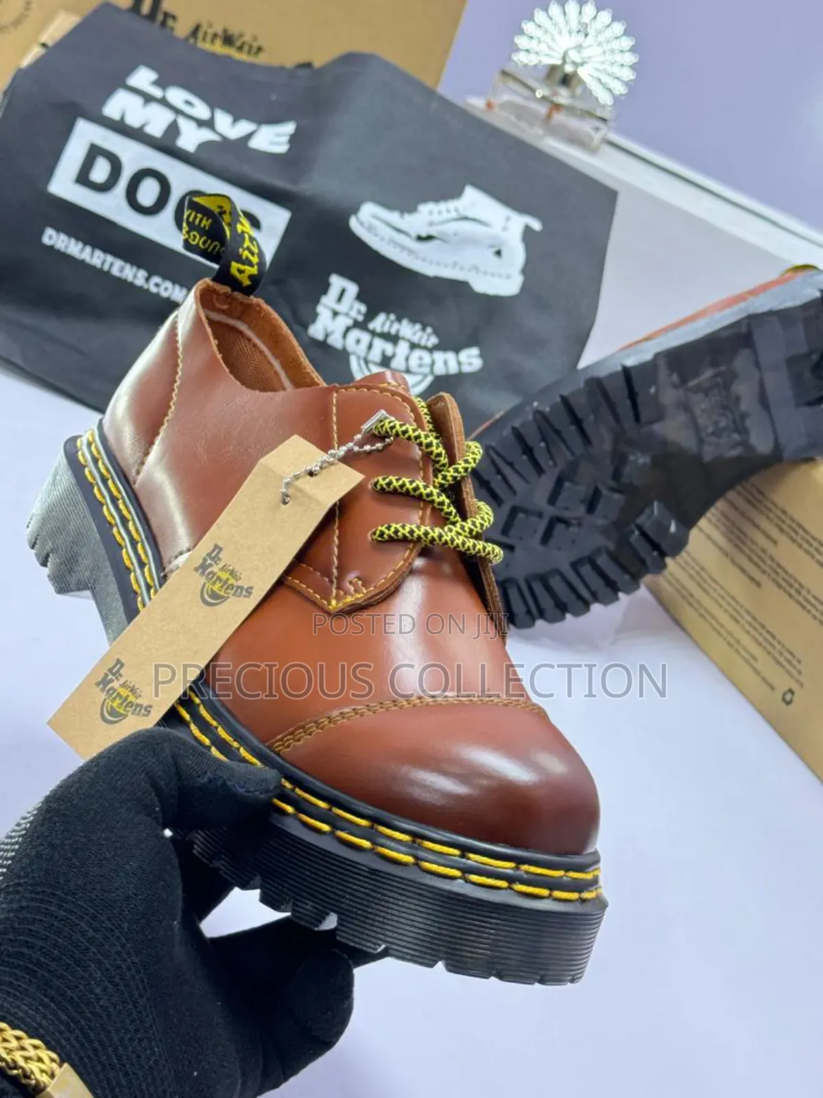 Dr Martens Vintage Leather Lace Up Shoes