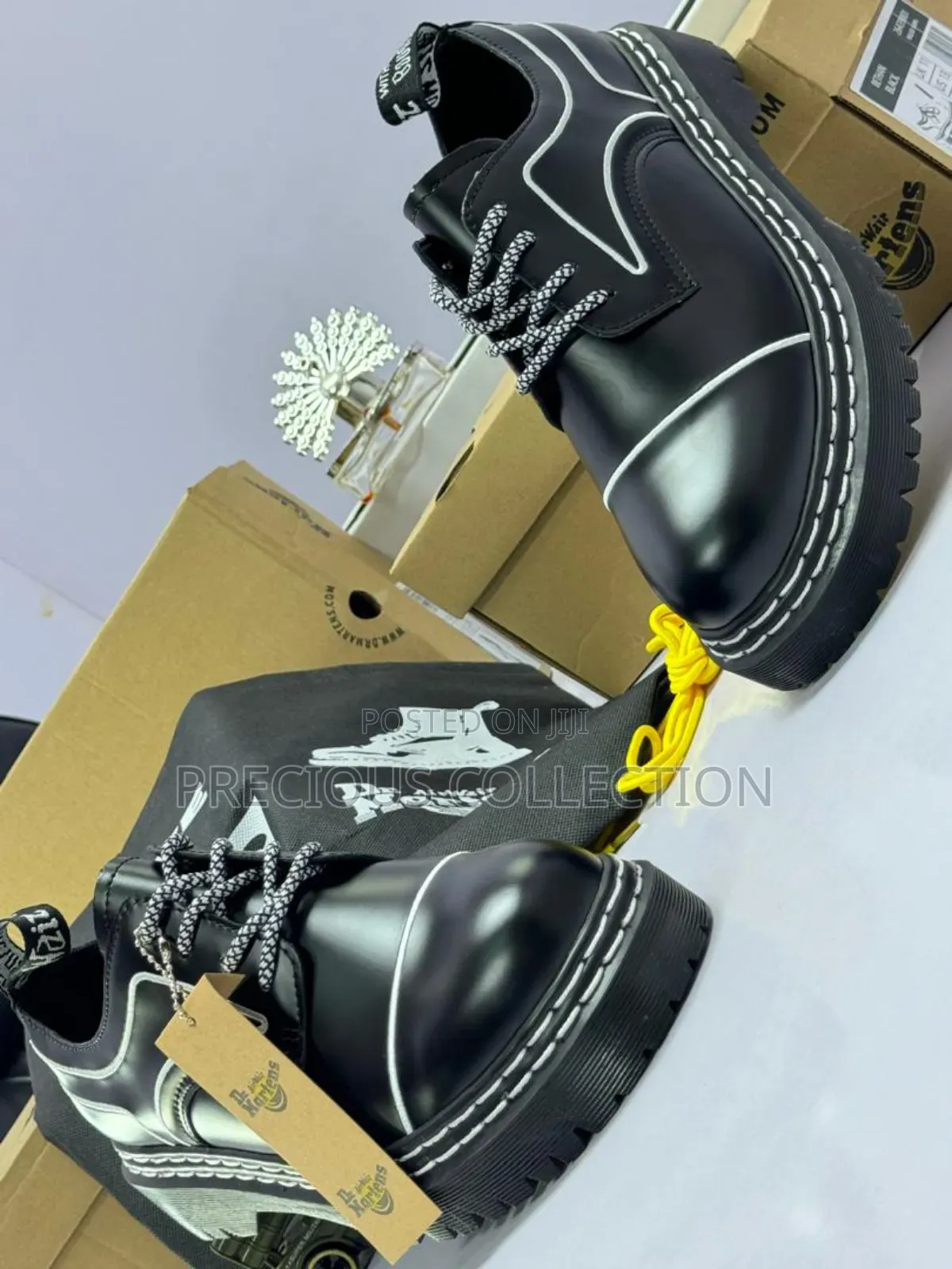 Dr Martens Vintage Leather Lace Up Shoes