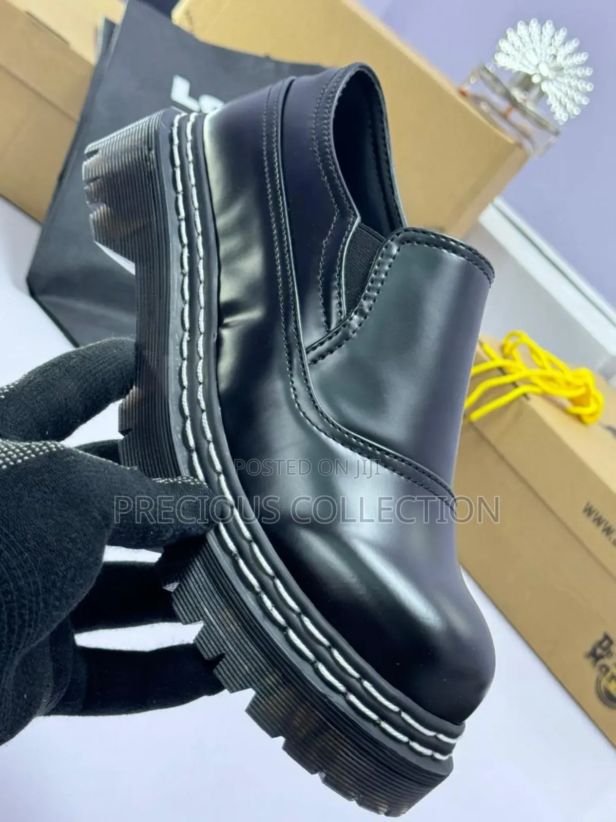Dr Martens Pull on Leather Shoe