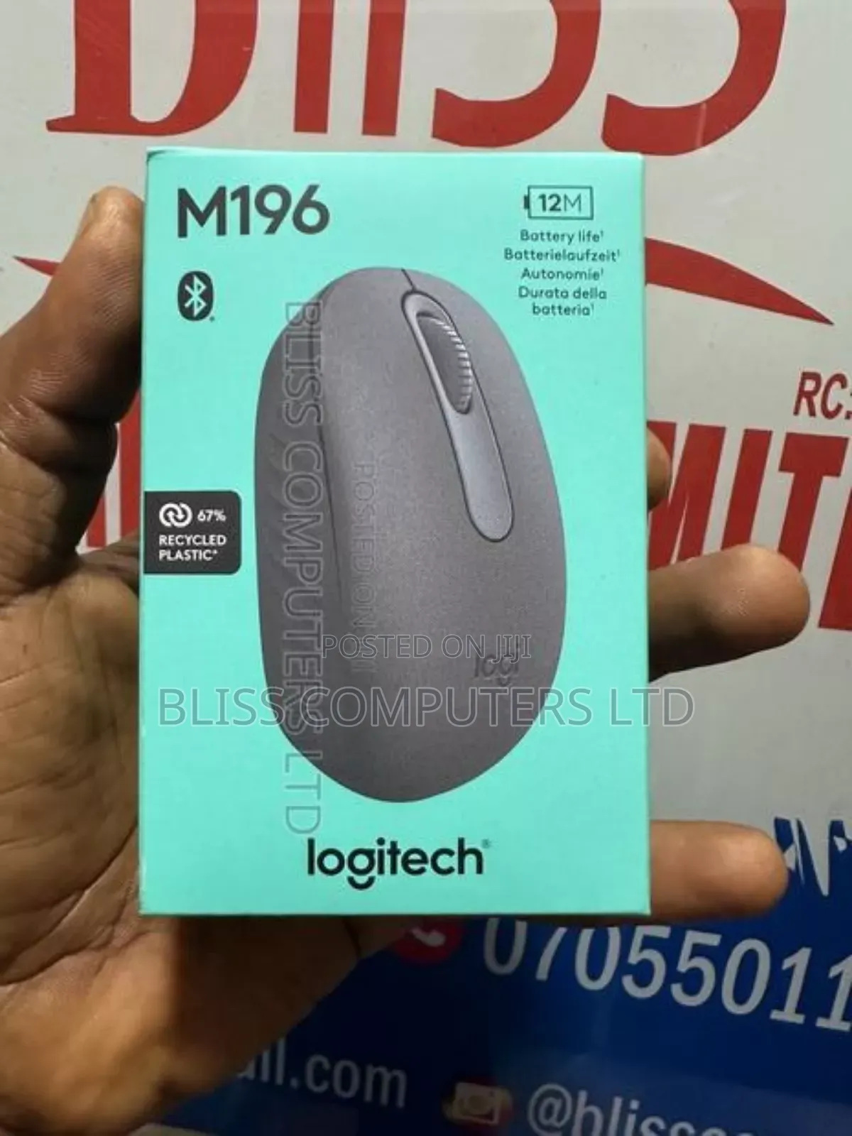 Logitech M196 Bluetooth Wireless Mouse