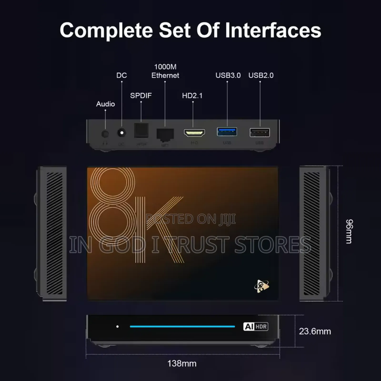 H96 Max M9s Ai Smart Tv Box Android14 4g 32g or 8g 128g