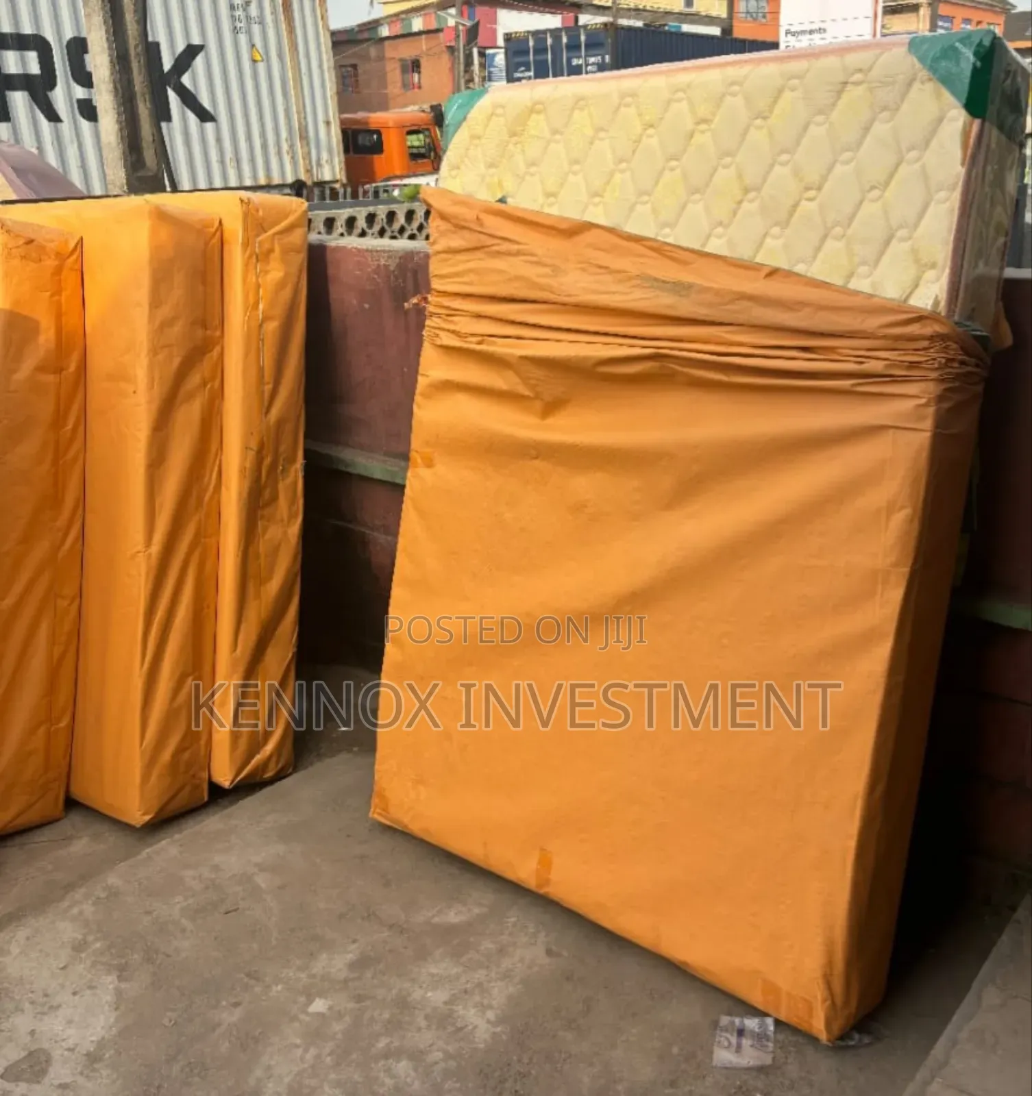 6 by 6 / 6 by 7 Standard 10inches Mattress(10yrs Warranty).