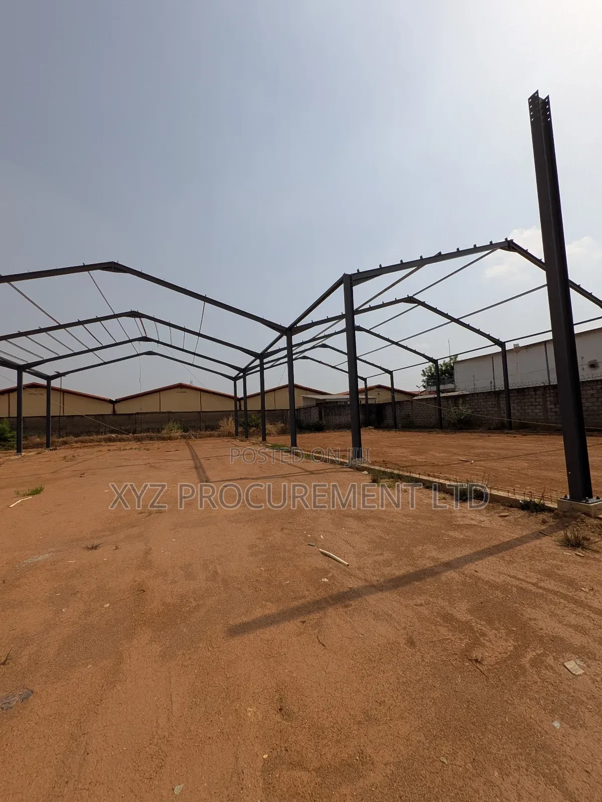 4,000 SQM Warehouse Carcass Available for Lease in Idu