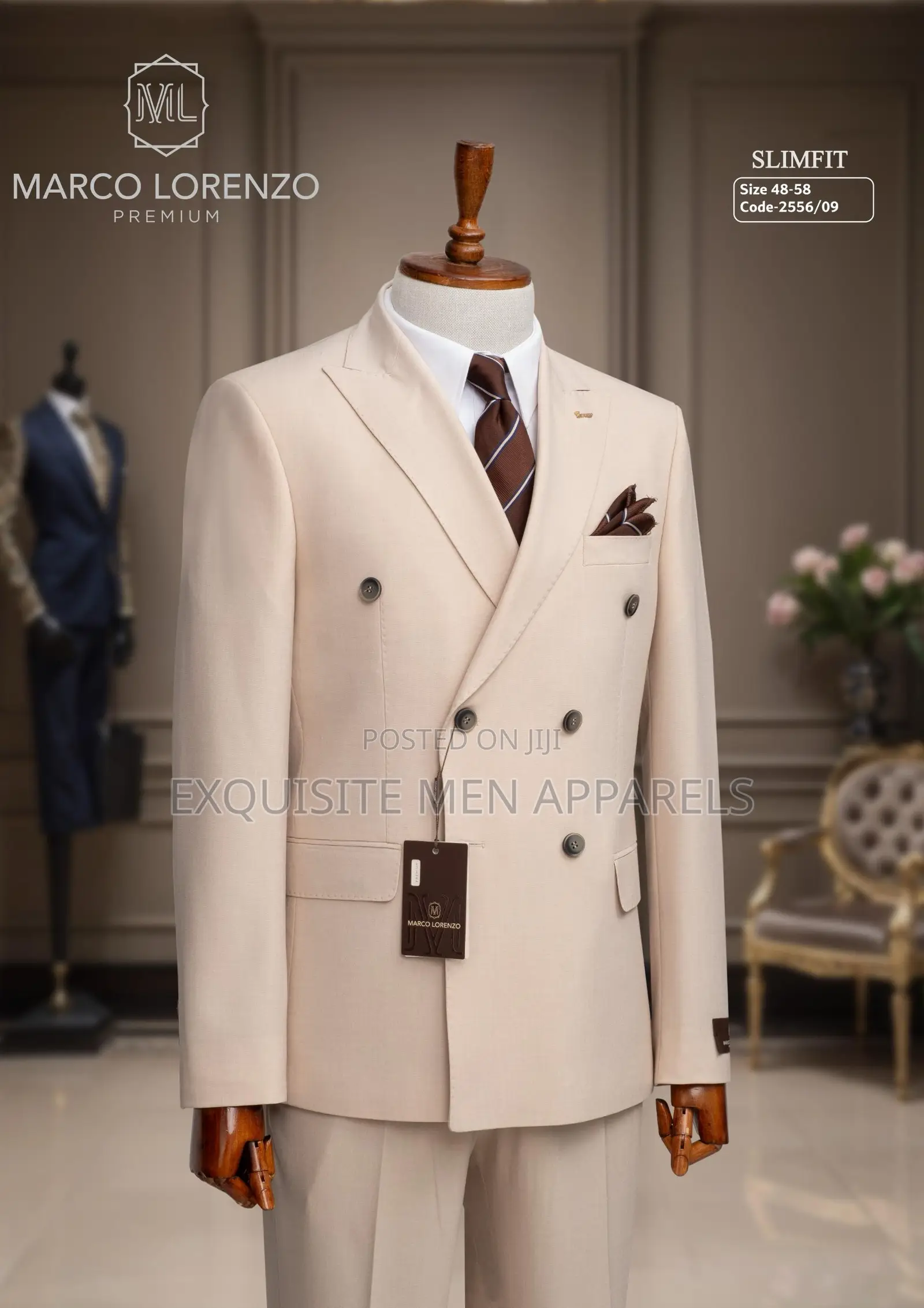 High Quality Classic Double Breasted Turkish Men’S Suit