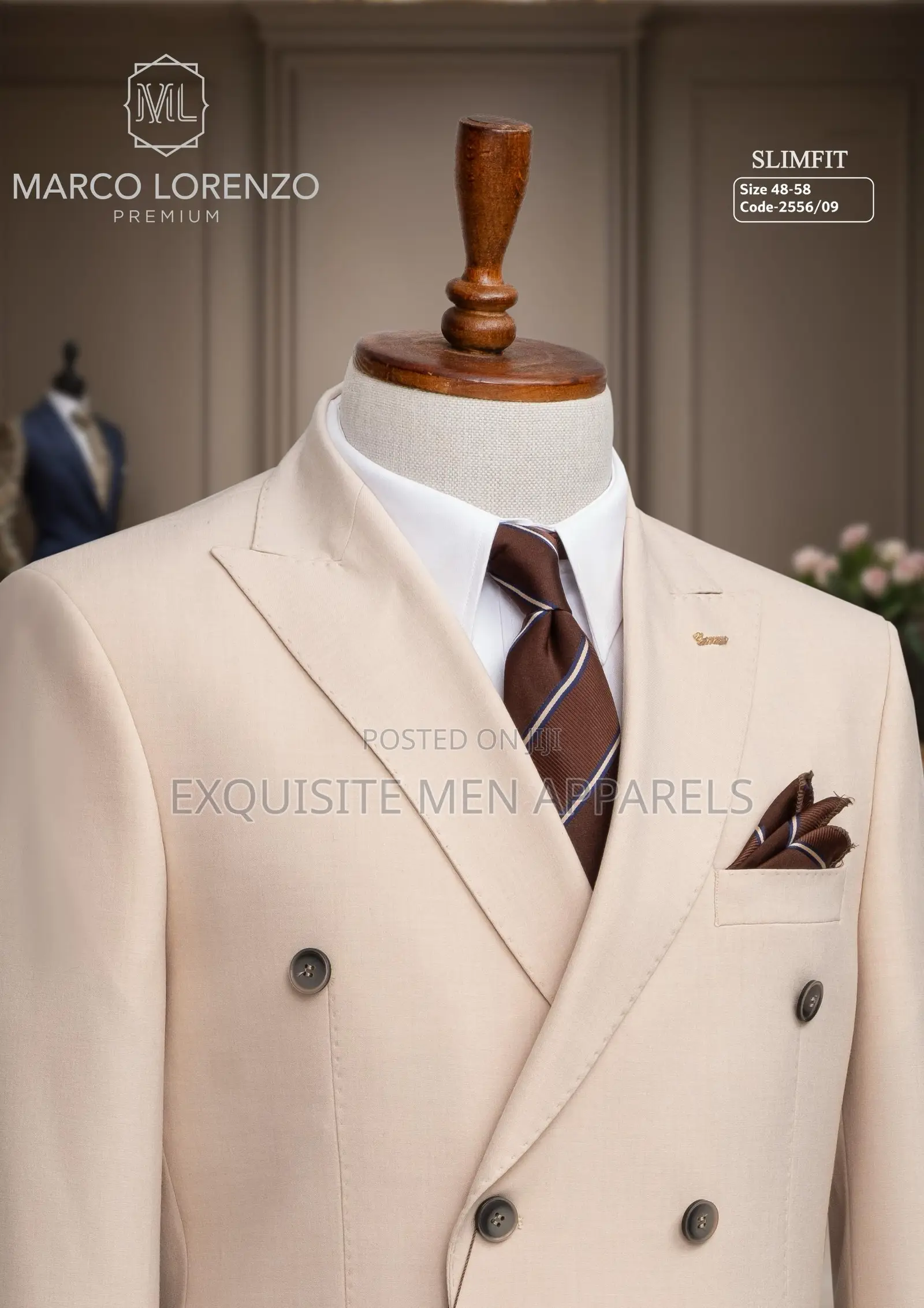 High Quality Classic Double Breasted Turkish Men’S Suit