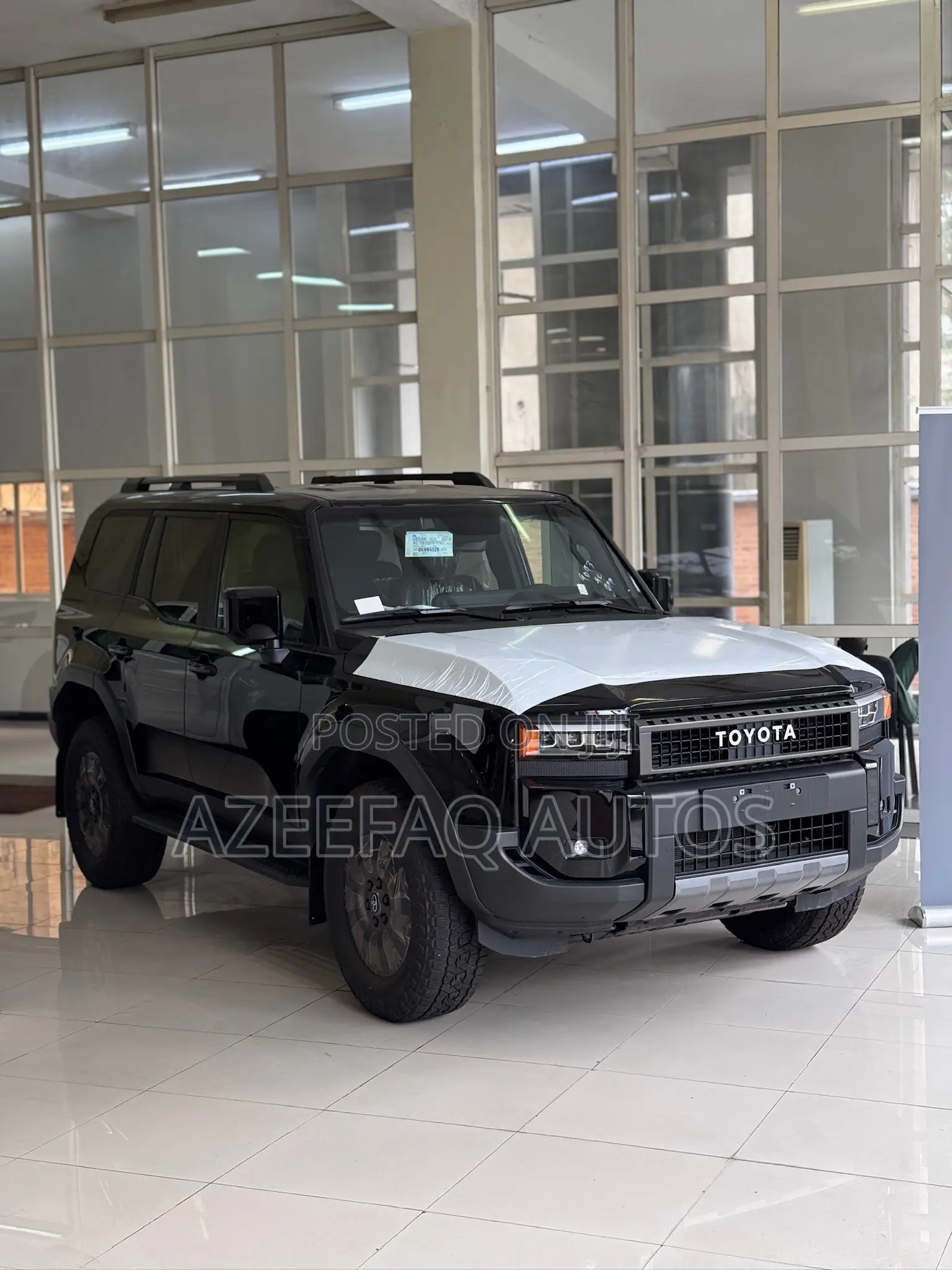 New Toyota Land Cruiser Prado 2024 Black