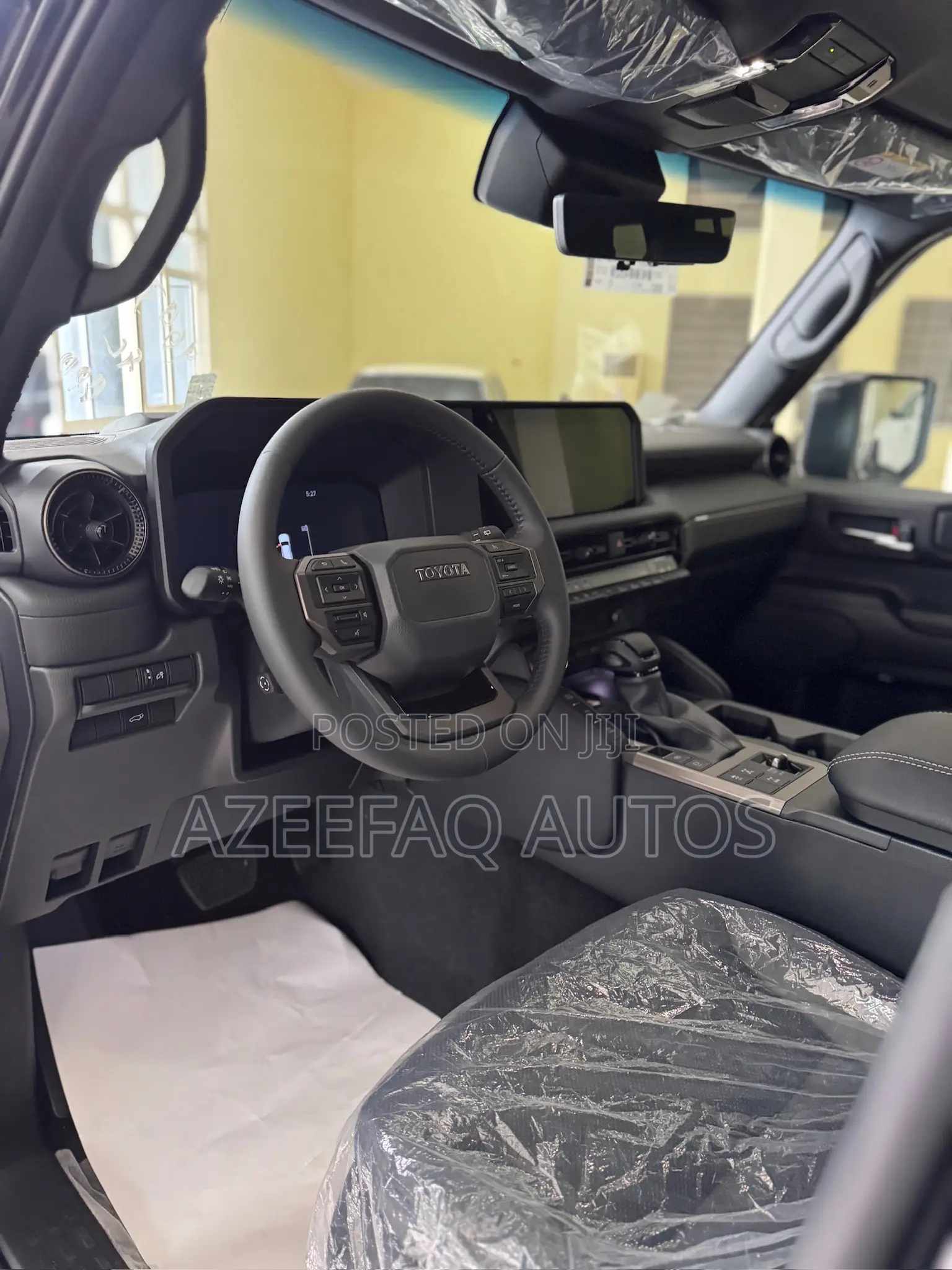 New Toyota Land Cruiser Prado 2024 Black
