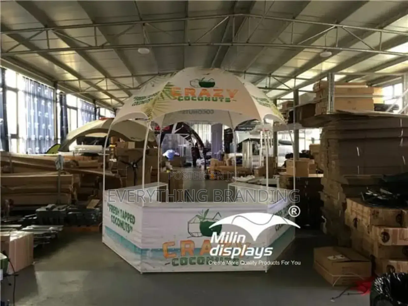 Branded Dome Tent for Brand Activation