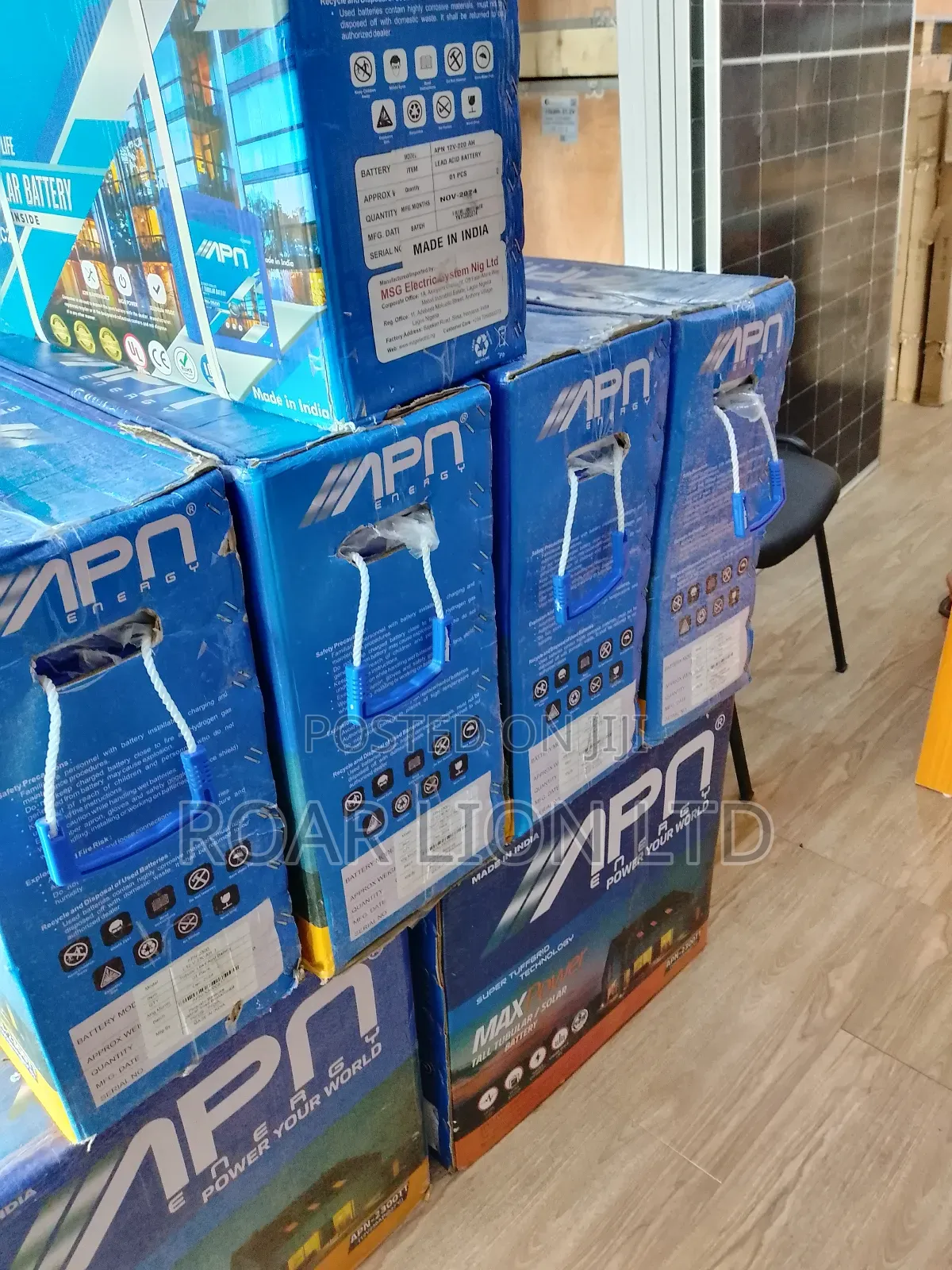 Apn 230ah Tubular Battery