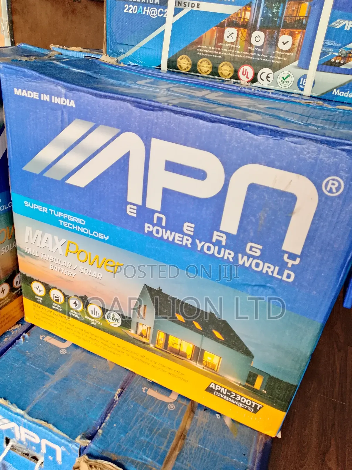 Apn 230ah Tubular Battery