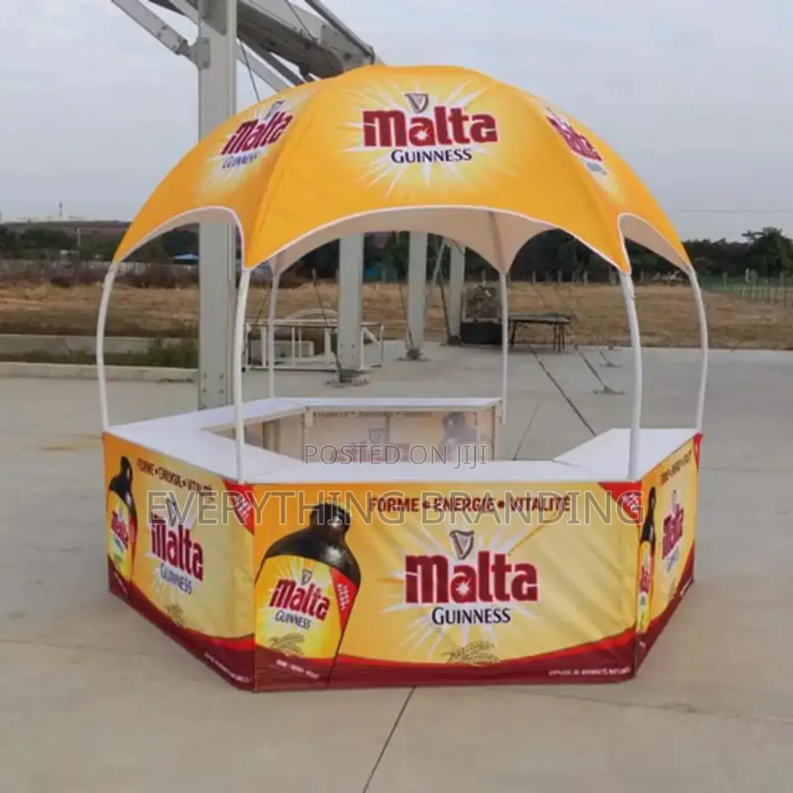 Dome Tent Printing for Beverage