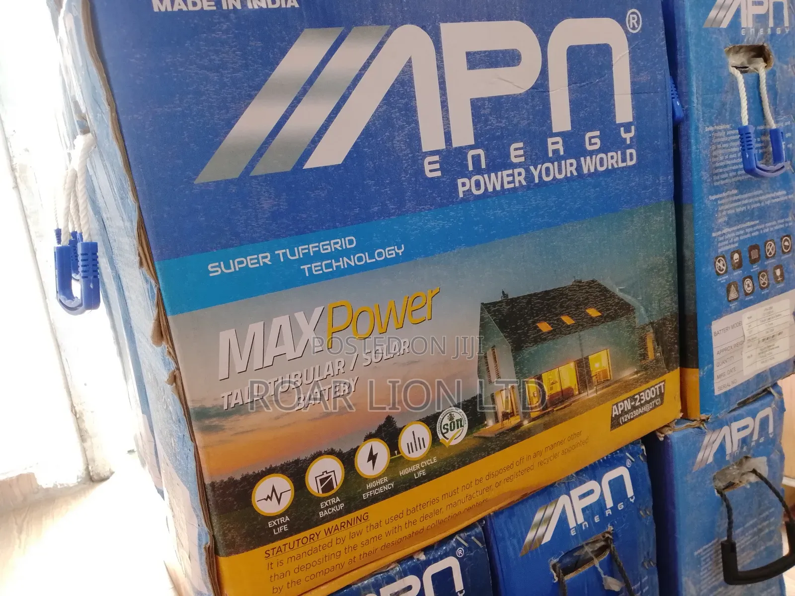 Apn 230ah Tubular Battery
