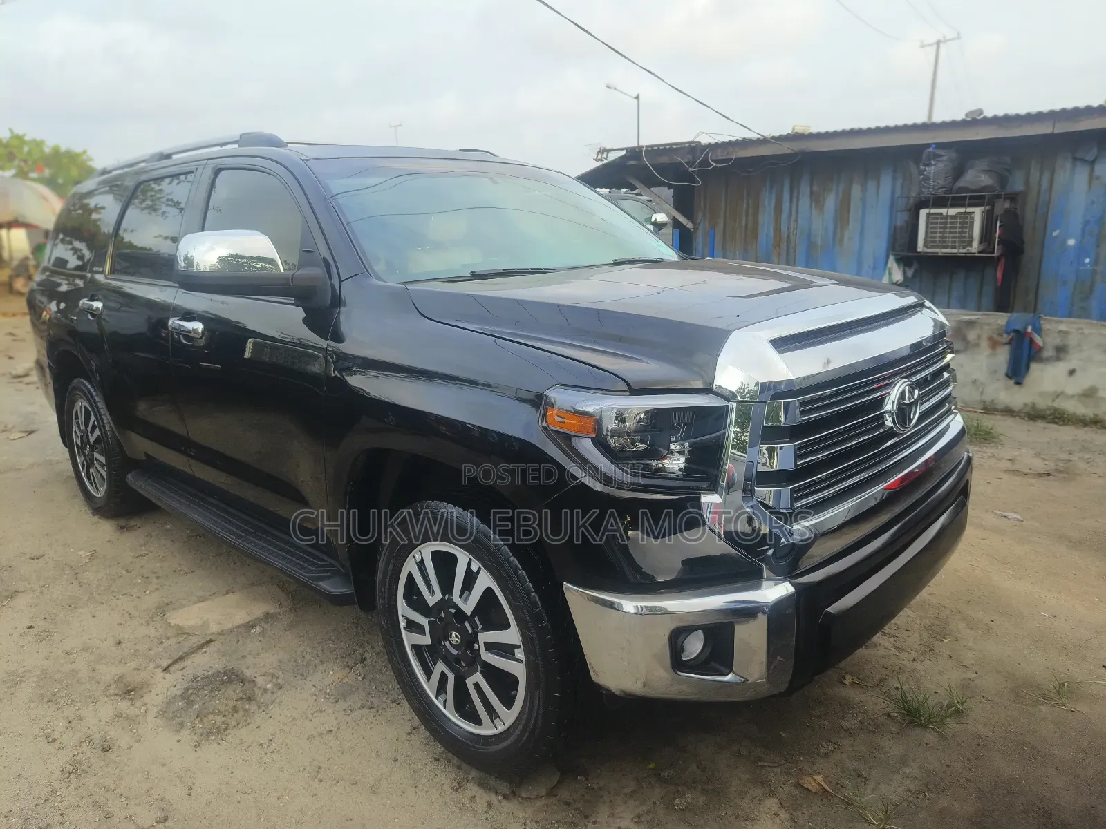 Toyota Sequoia Limited 4dr SUV 4WD (5.7L 8cyl 6A) 2015 Black