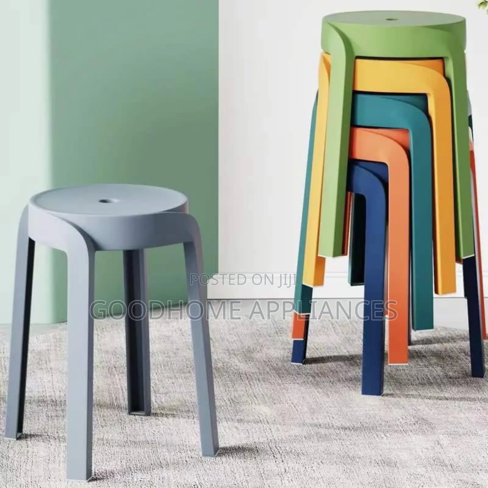 Colourful Plastic Stools