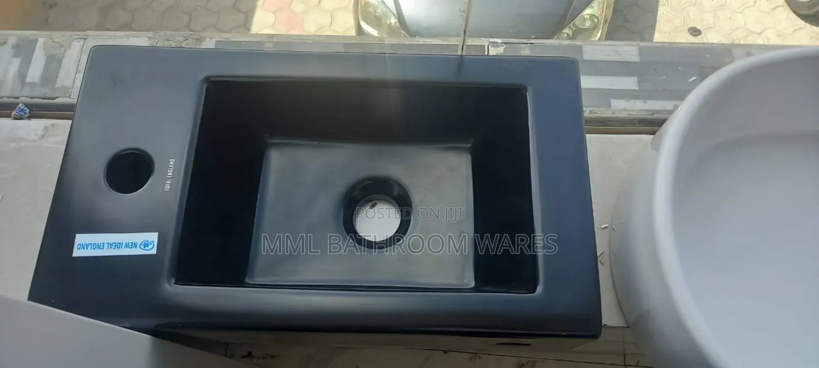Black Bathroom Wall Hung Basins