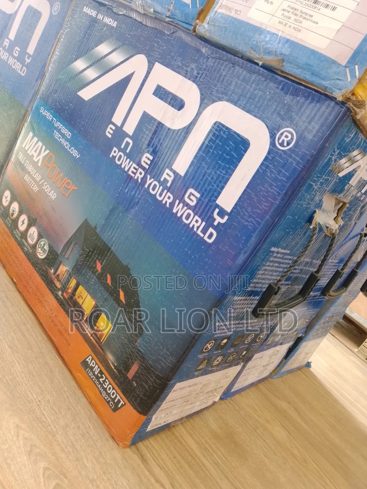 Apn 230ah Tubular Battery