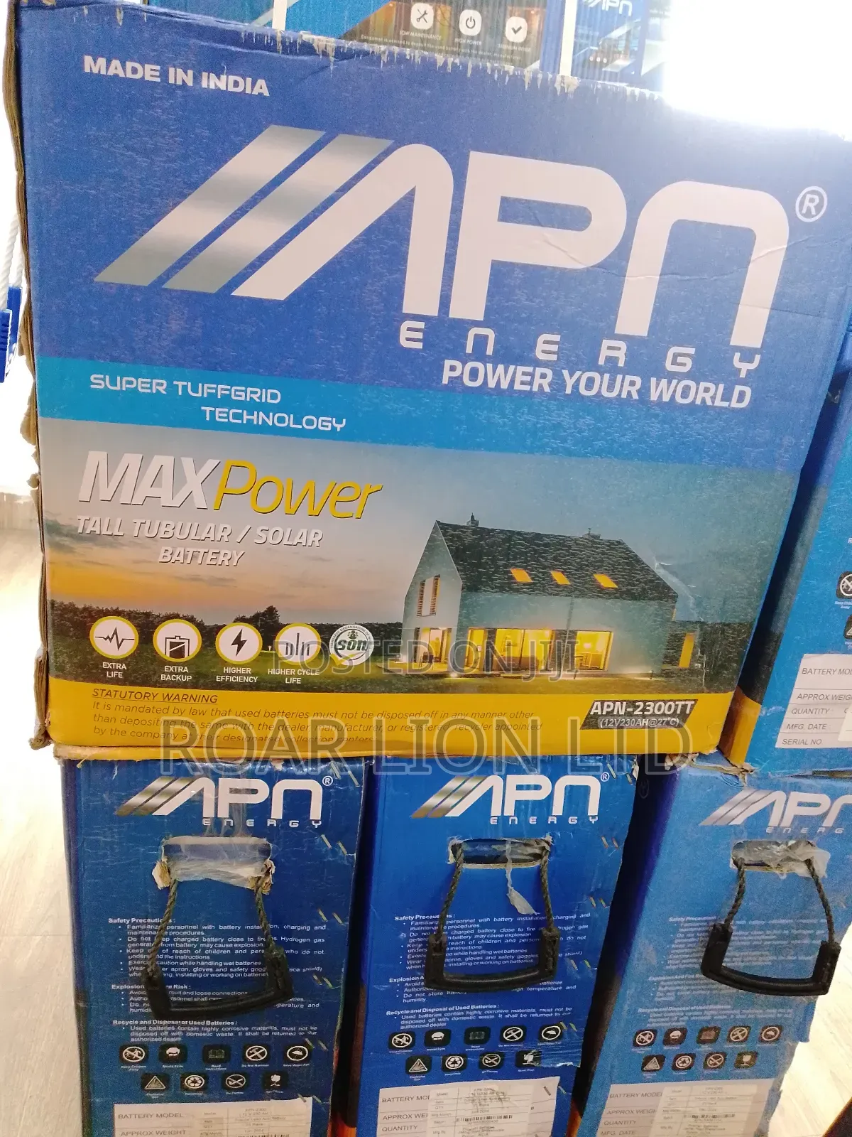 Apn 230ah Tubular Battery