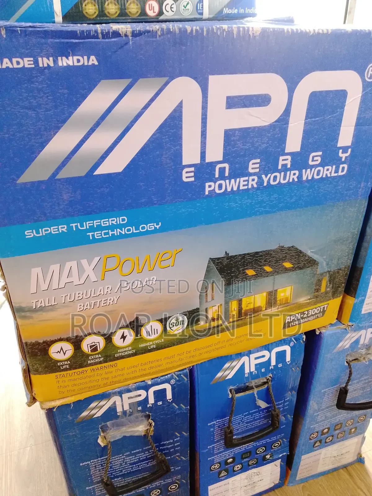 Apn 230ah Tubular Battery